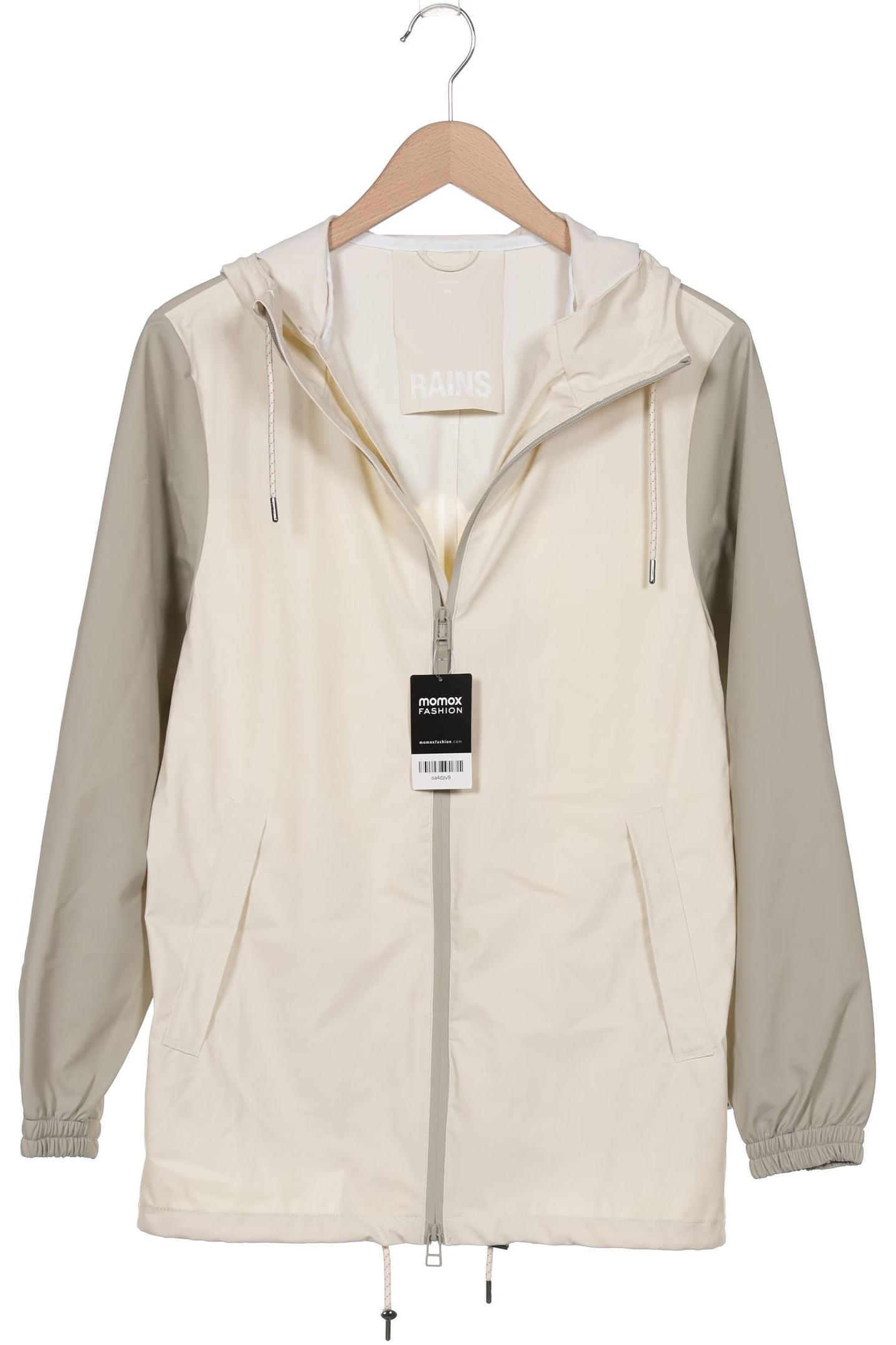 

Rains Damen Jacke, cremeweiß, Gr. 34