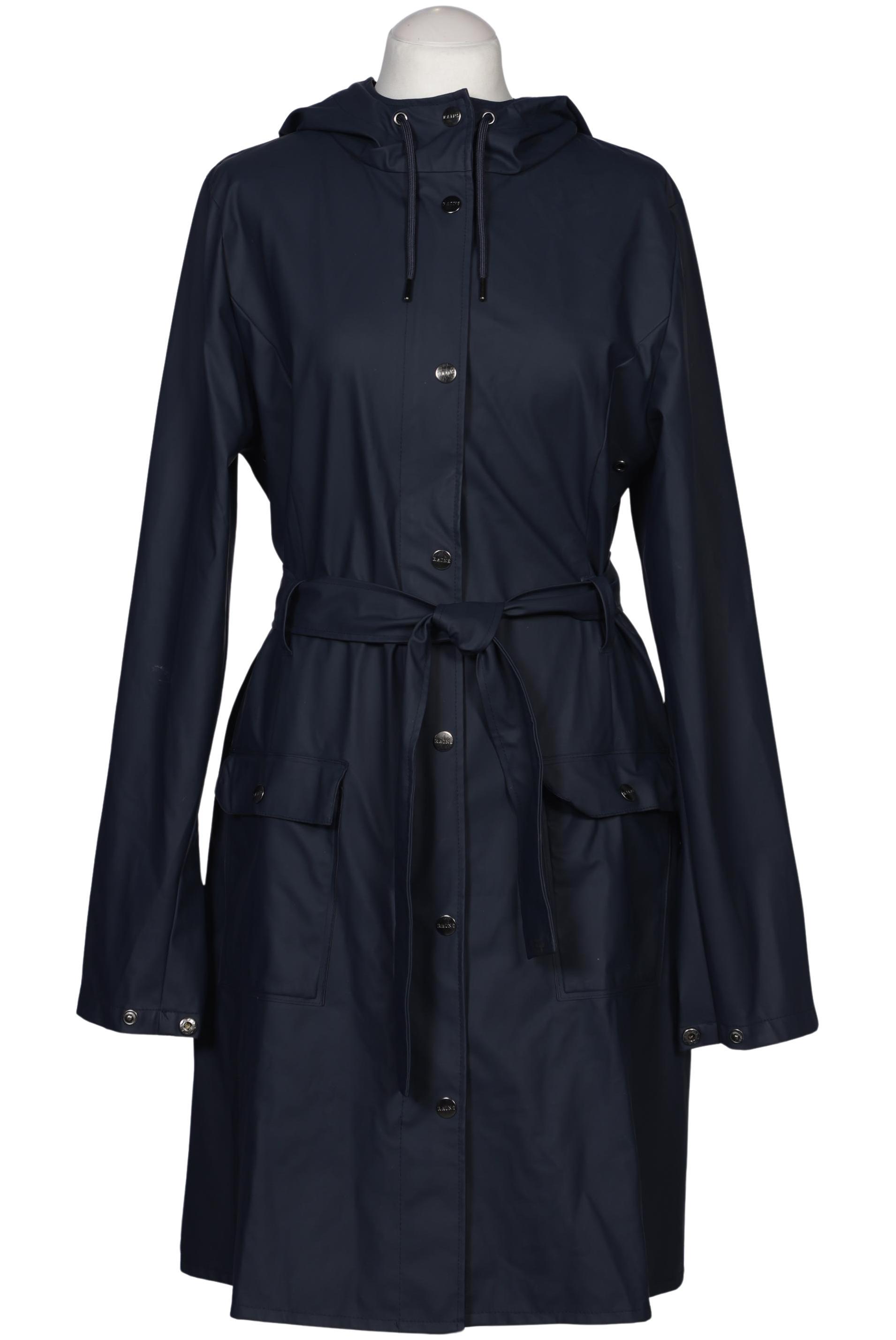

Rains Damen Mantel, marineblau, Gr. 36