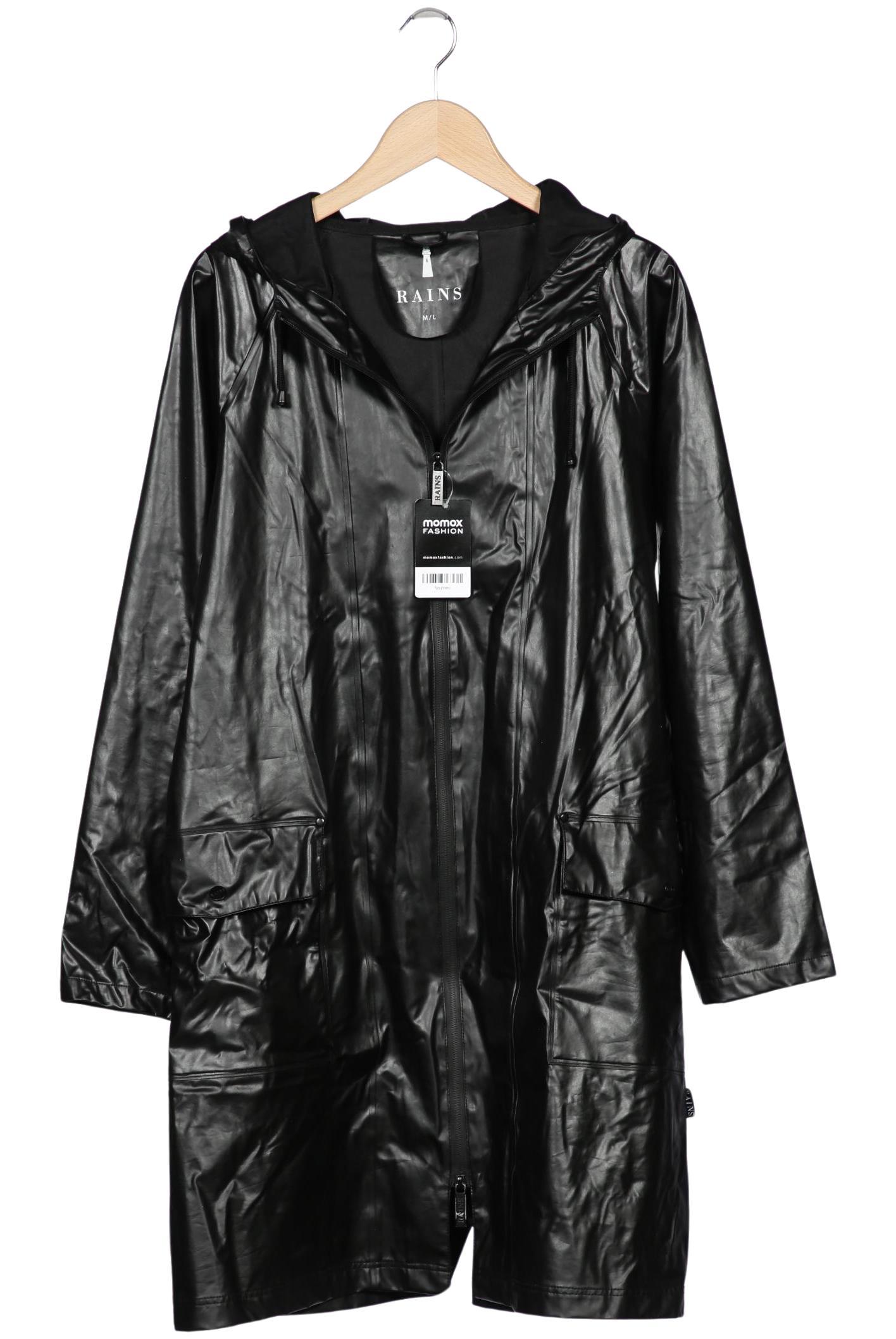 

Rains Damen Mantel, schwarz, Gr. 38