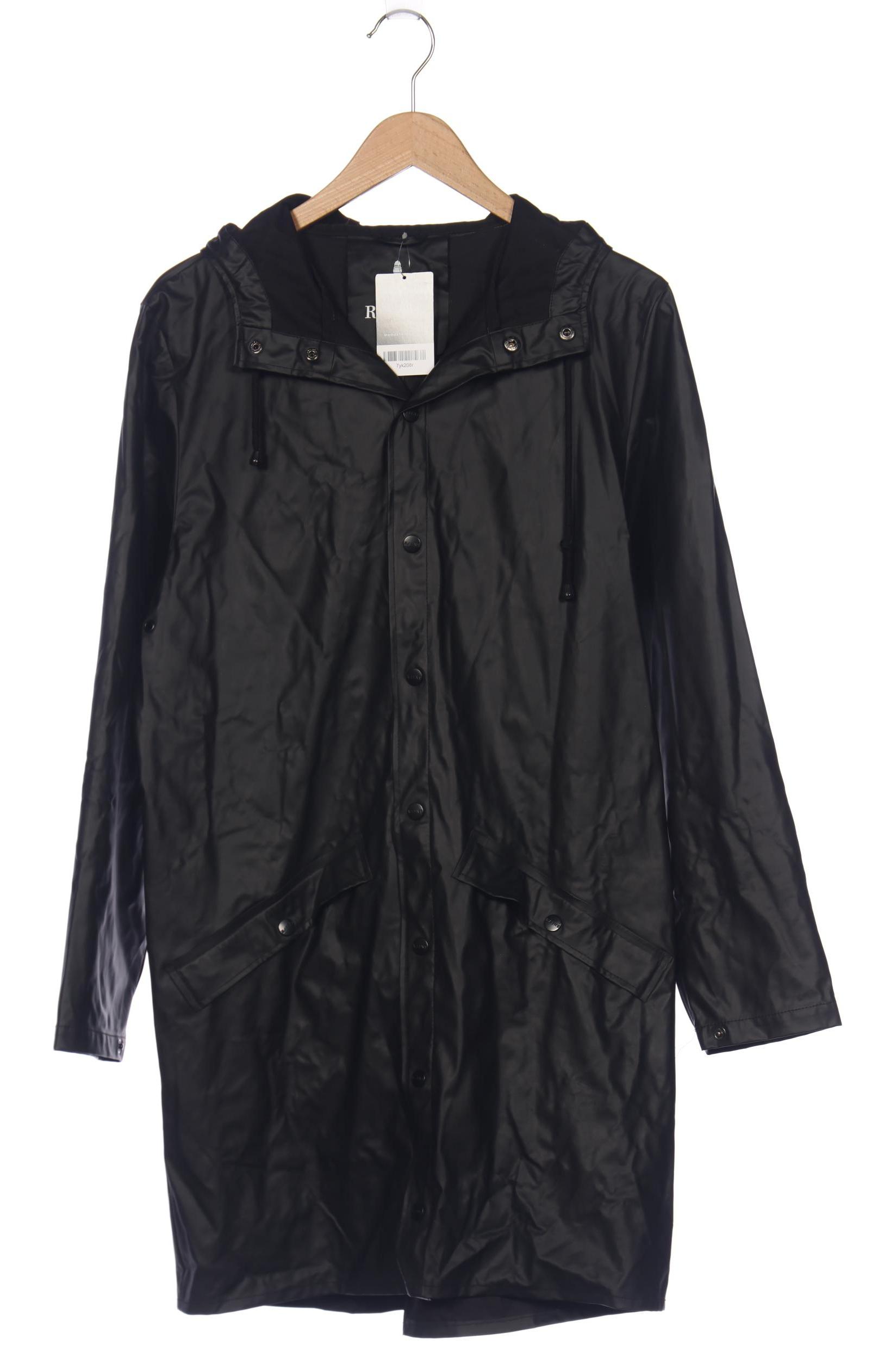 

Rains Damen Mantel, schwarz