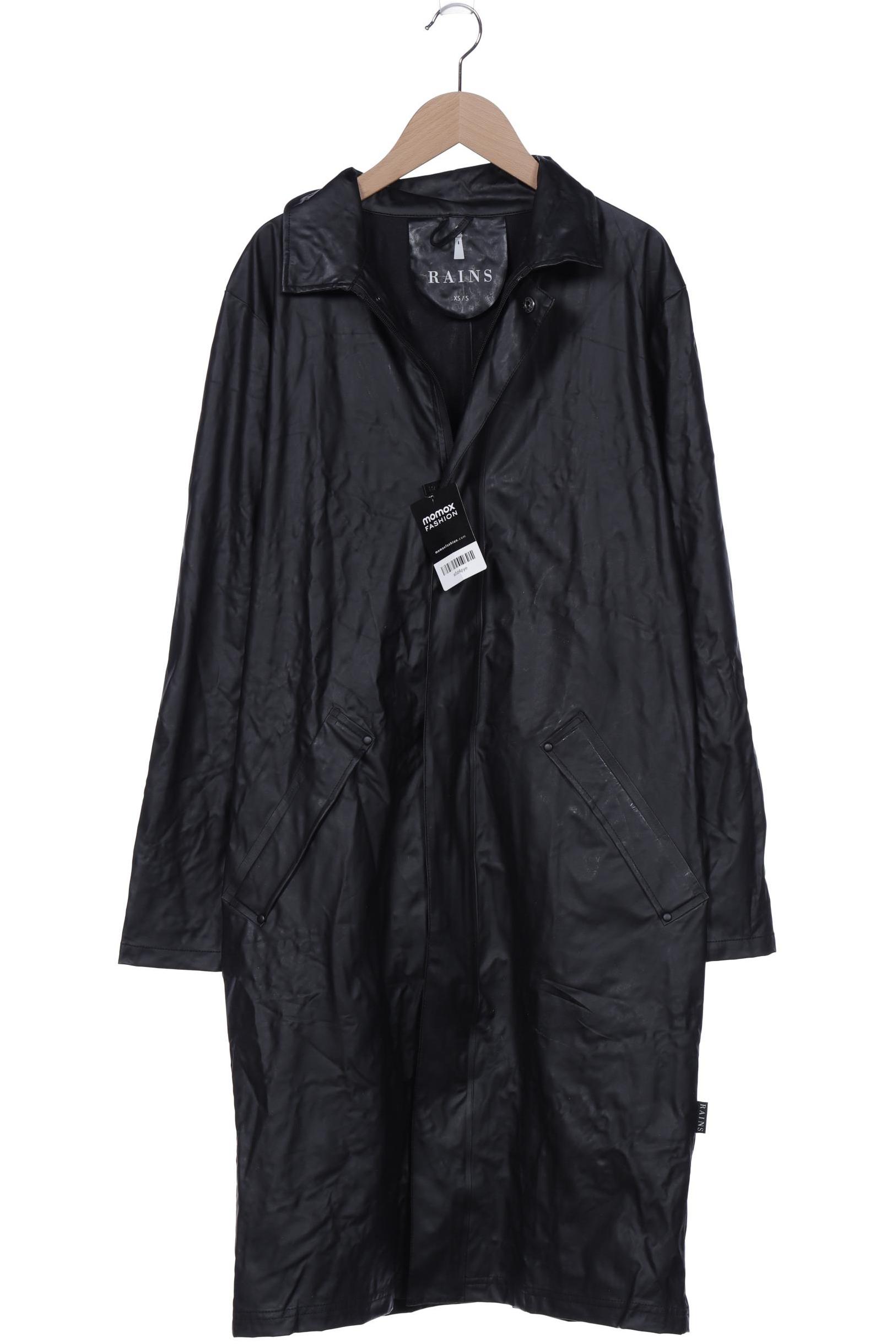 

Rains Damen Mantel, schwarz, Gr. 34