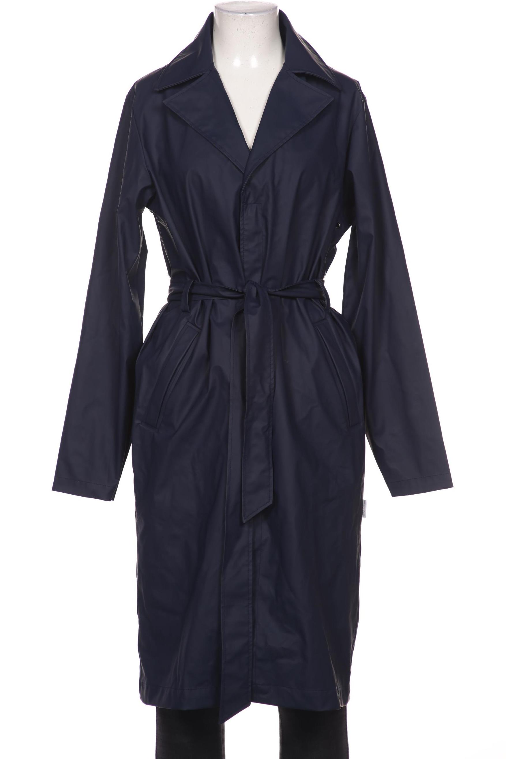 

Rains Damen Mantel, marineblau, Gr. 34