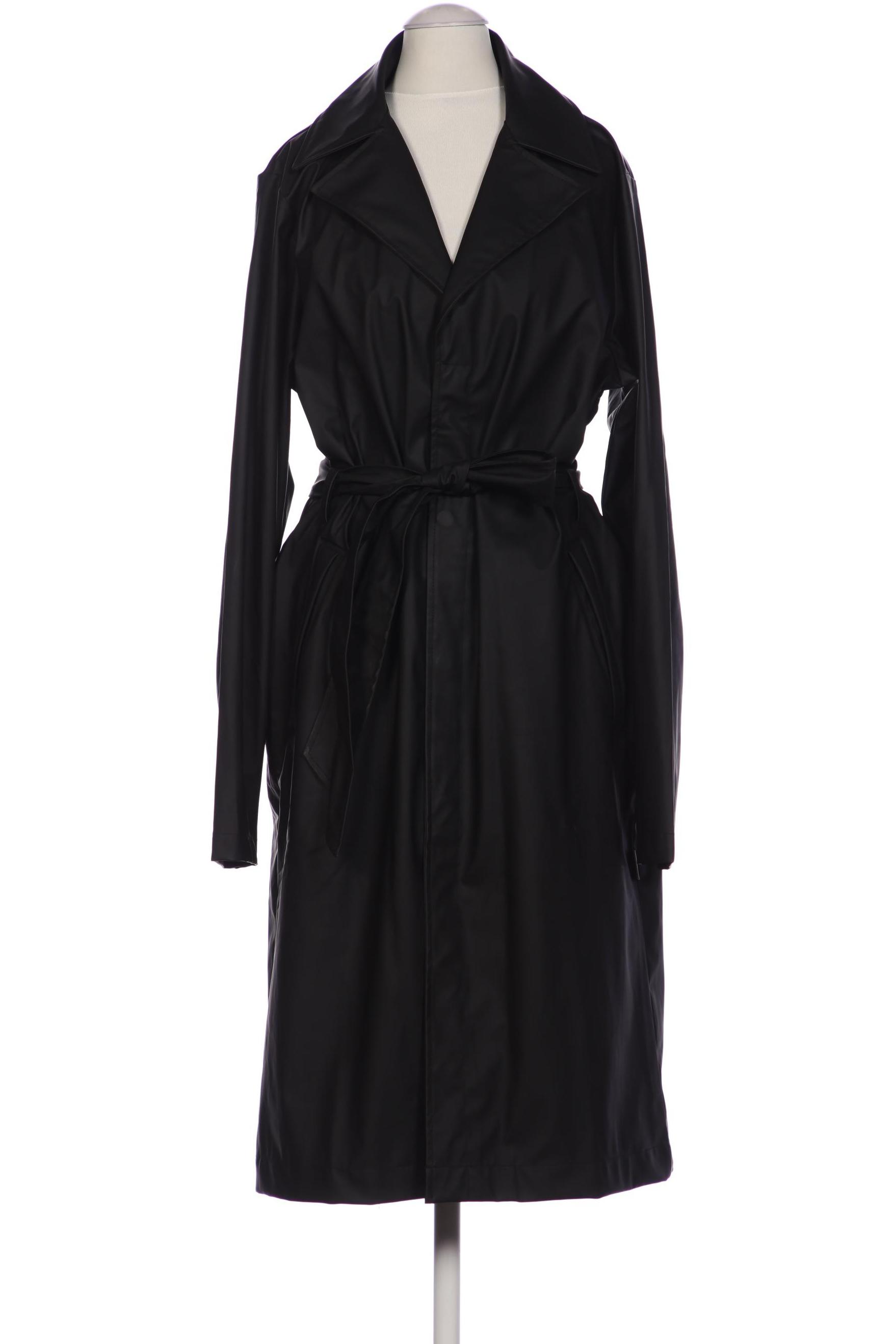 

Rains Damen Mantel, schwarz, Gr. 34