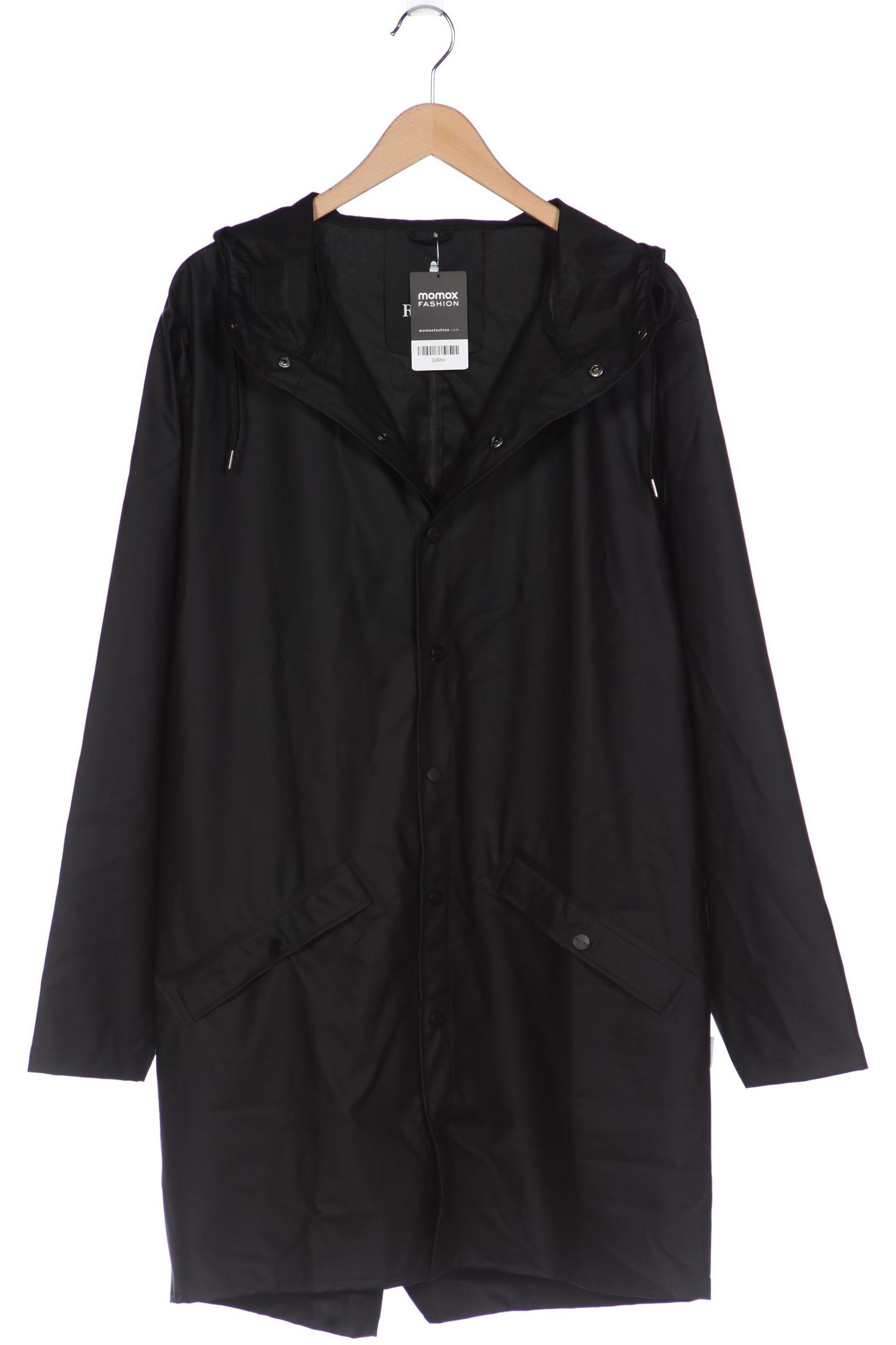 

Rains Damen Mantel, schwarz, Gr. 38