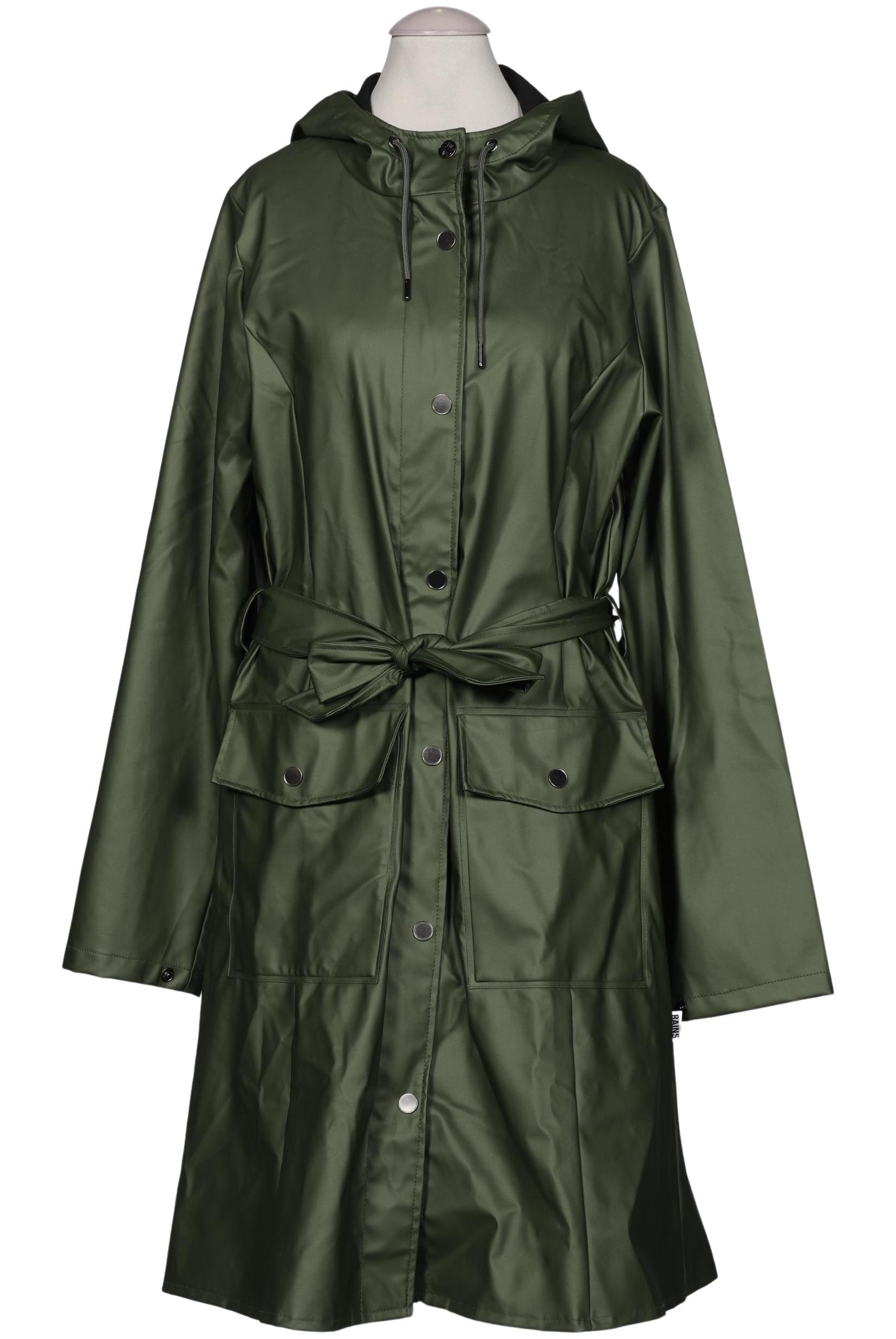 

Rains Damen Mantel, grün, Gr. 36