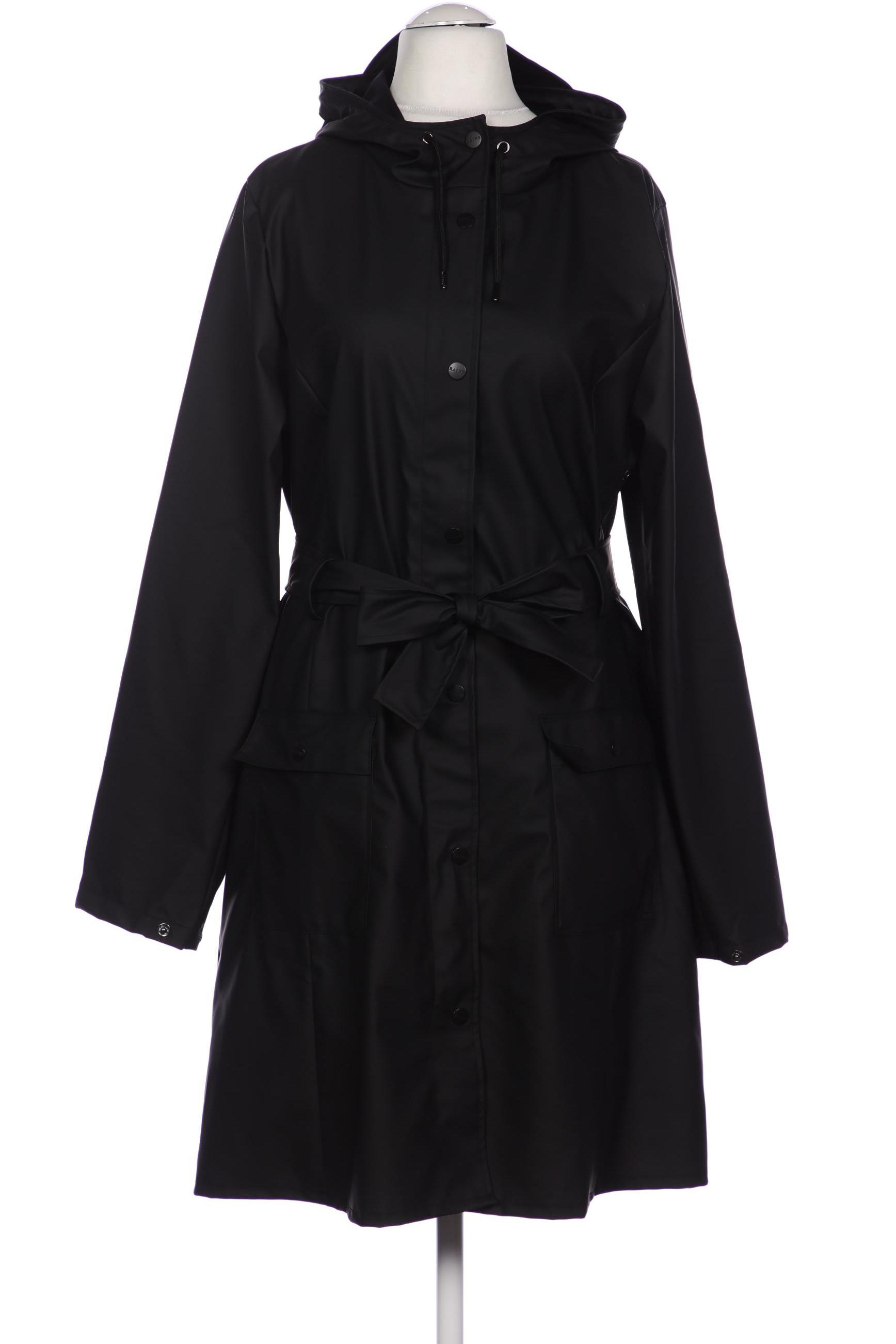 

Rains Damen Mantel, schwarz, Gr. 36