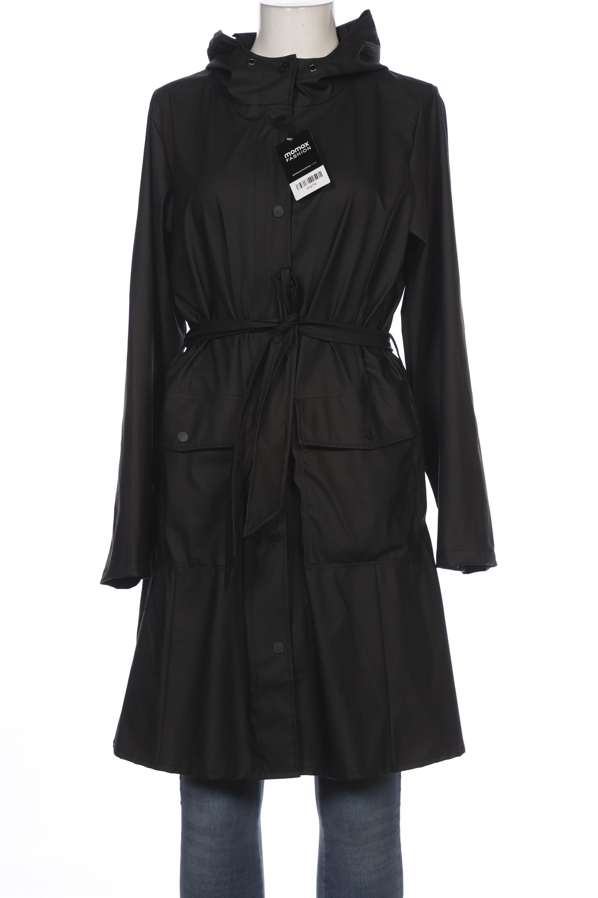 

Rains Damen Mantel, schwarz