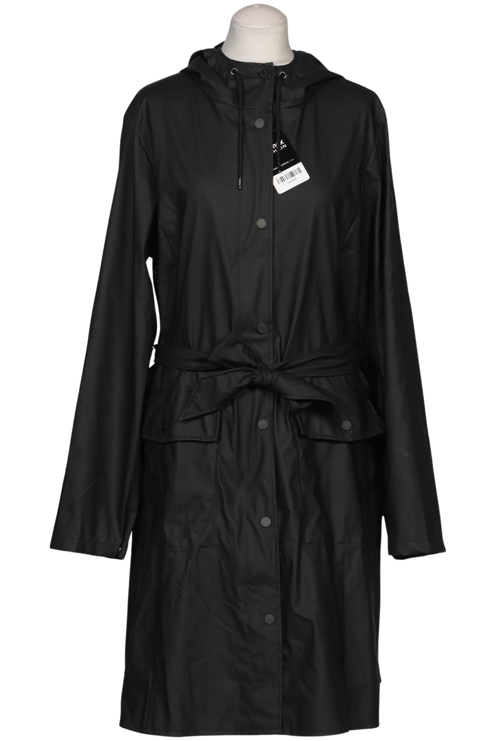

Rains Damen Mantel, schwarz, Gr. 42