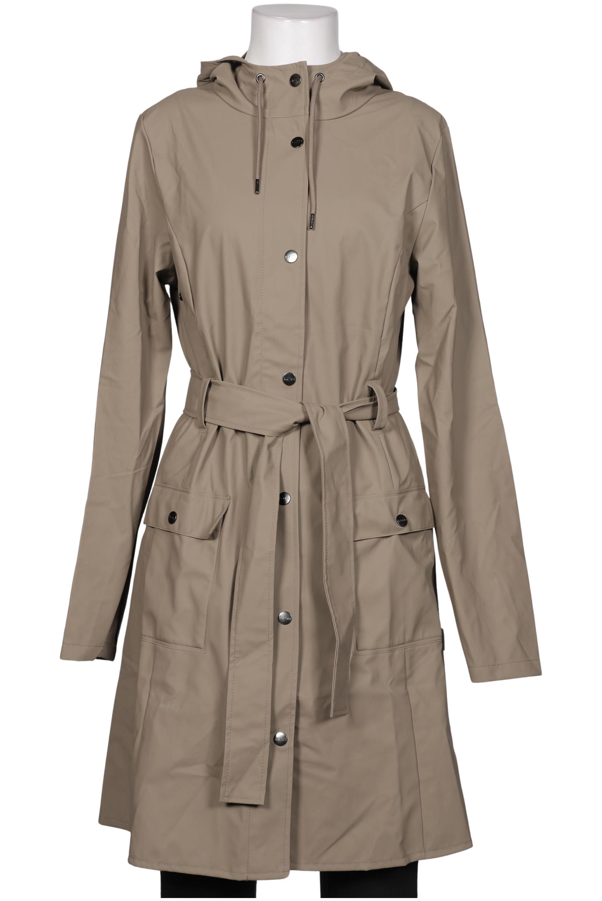 

Rains Damen Mantel, beige, Gr. 34