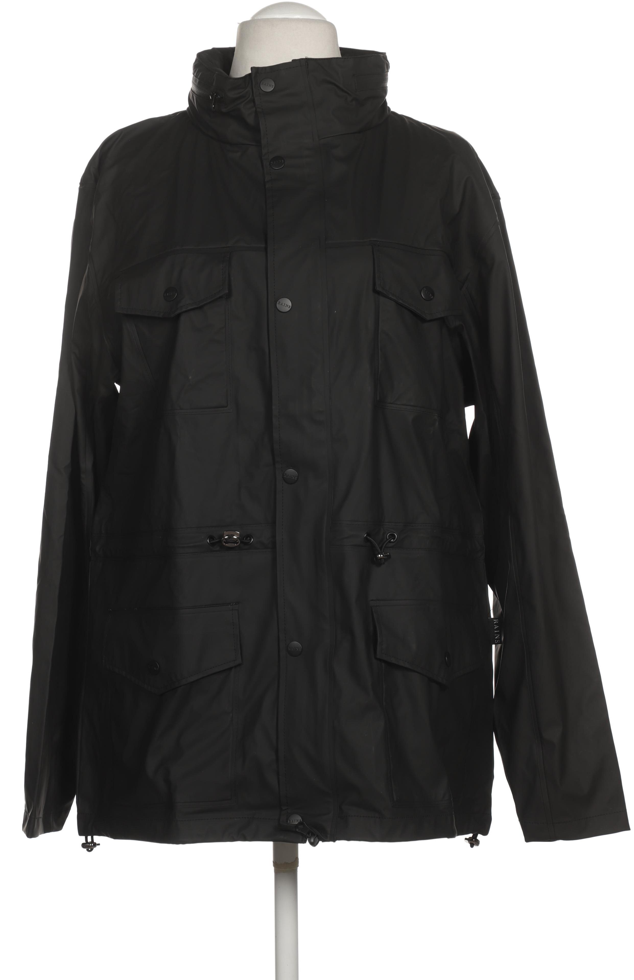

Rains Herren Jacke, schwarz, Gr.