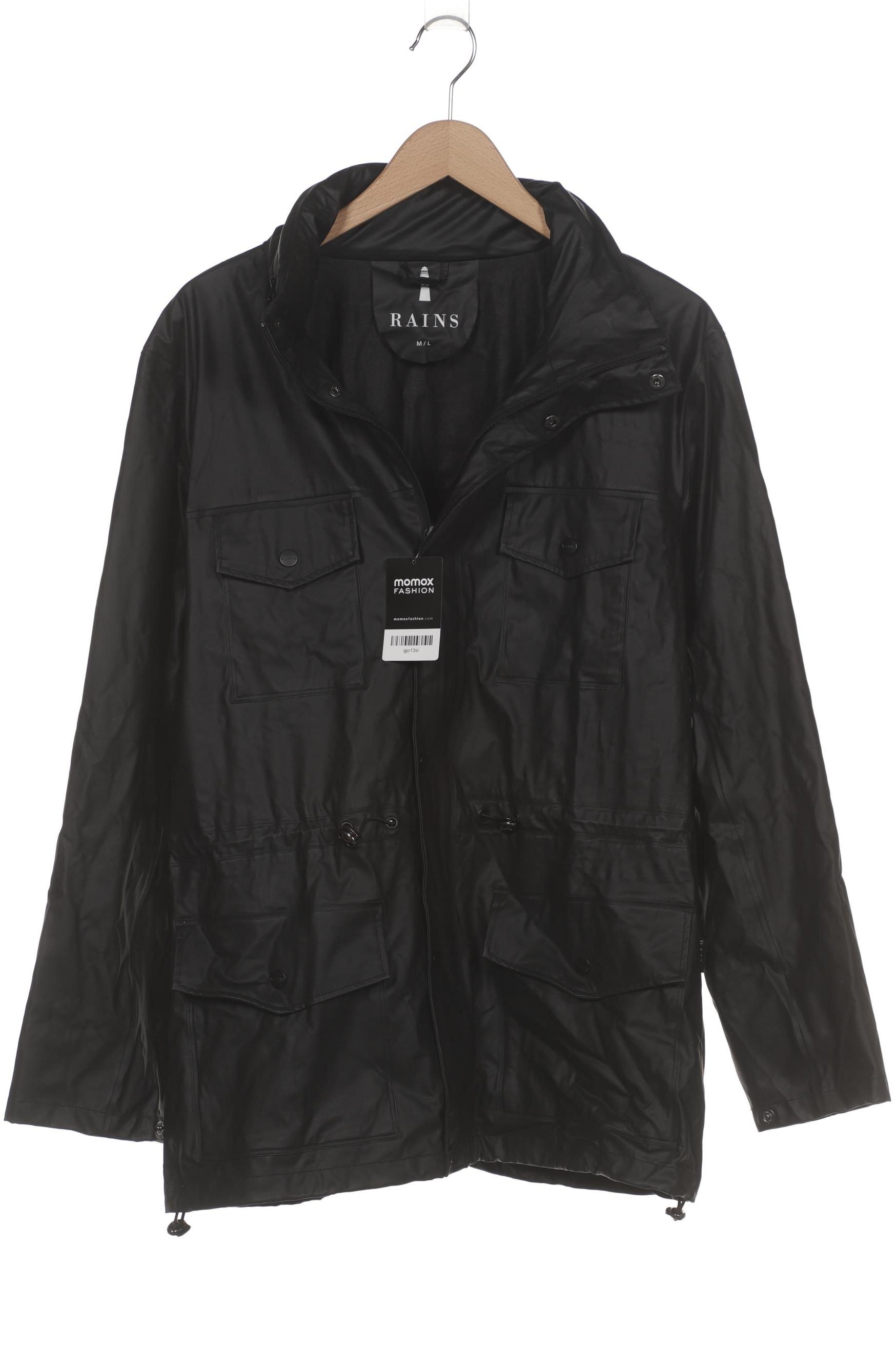 

Rains Herren Jacke, schwarz, Gr. 48
