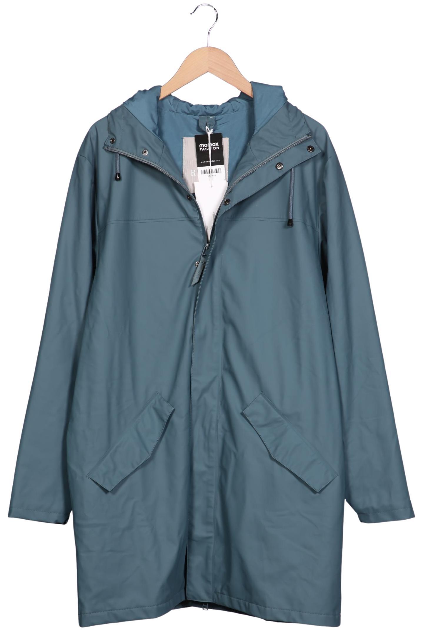 

Rains Herren Mantel, türkis, Gr. 48