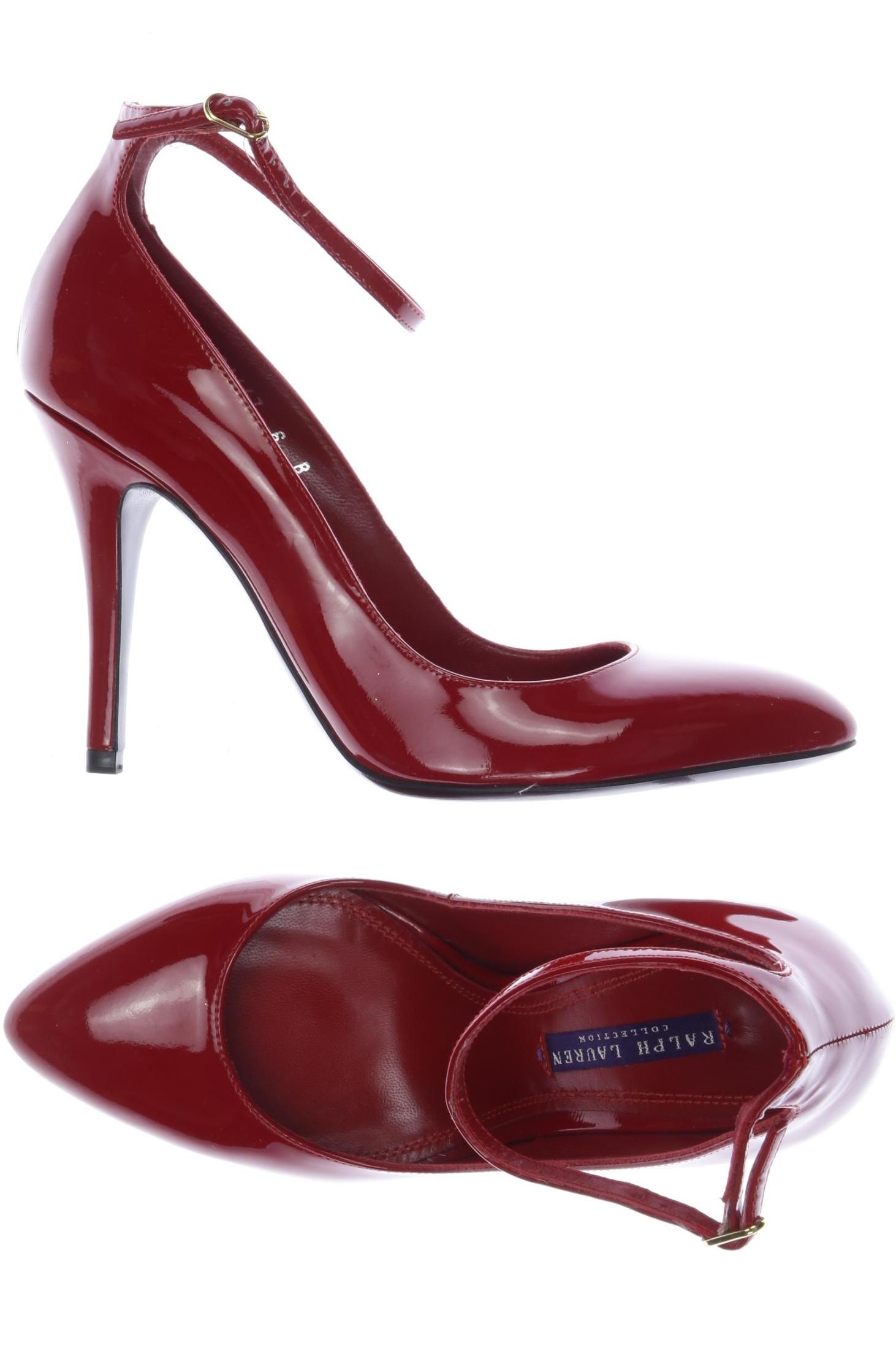 

Ralph Lauren Collection Damen Pumps, rot, Gr. 36