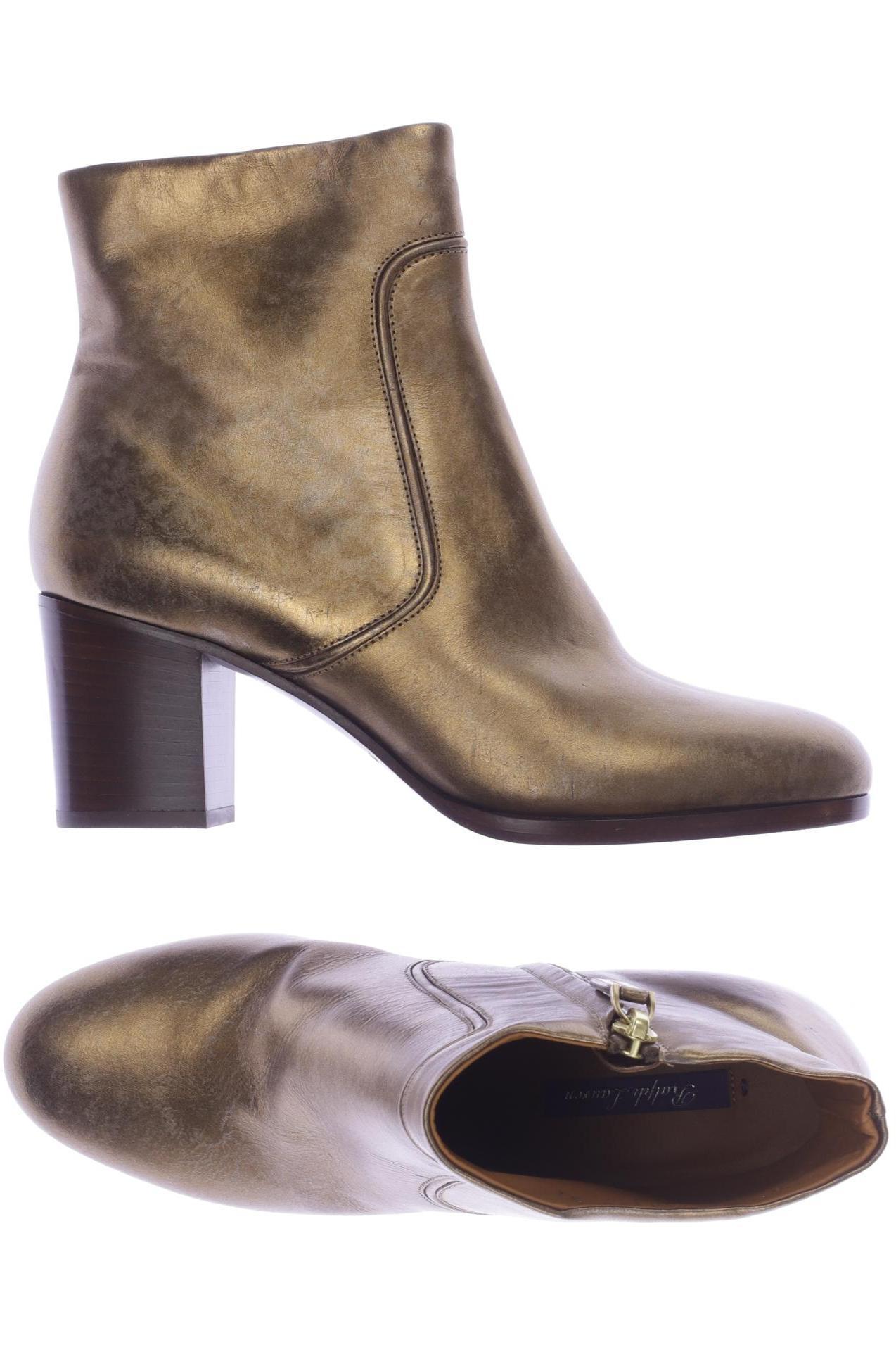 

Ralph Lauren Collection Damen Stiefelette, gold