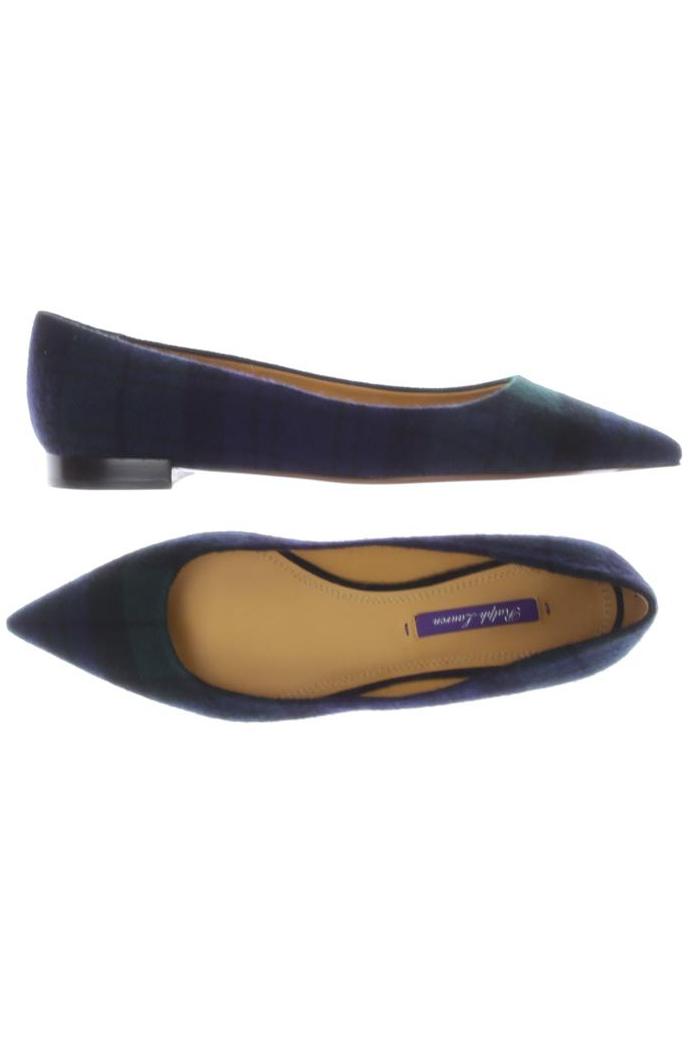 Thumbnail - Ralph Lauren Collection Damen Ballerinas, marineblau, Gr. 38