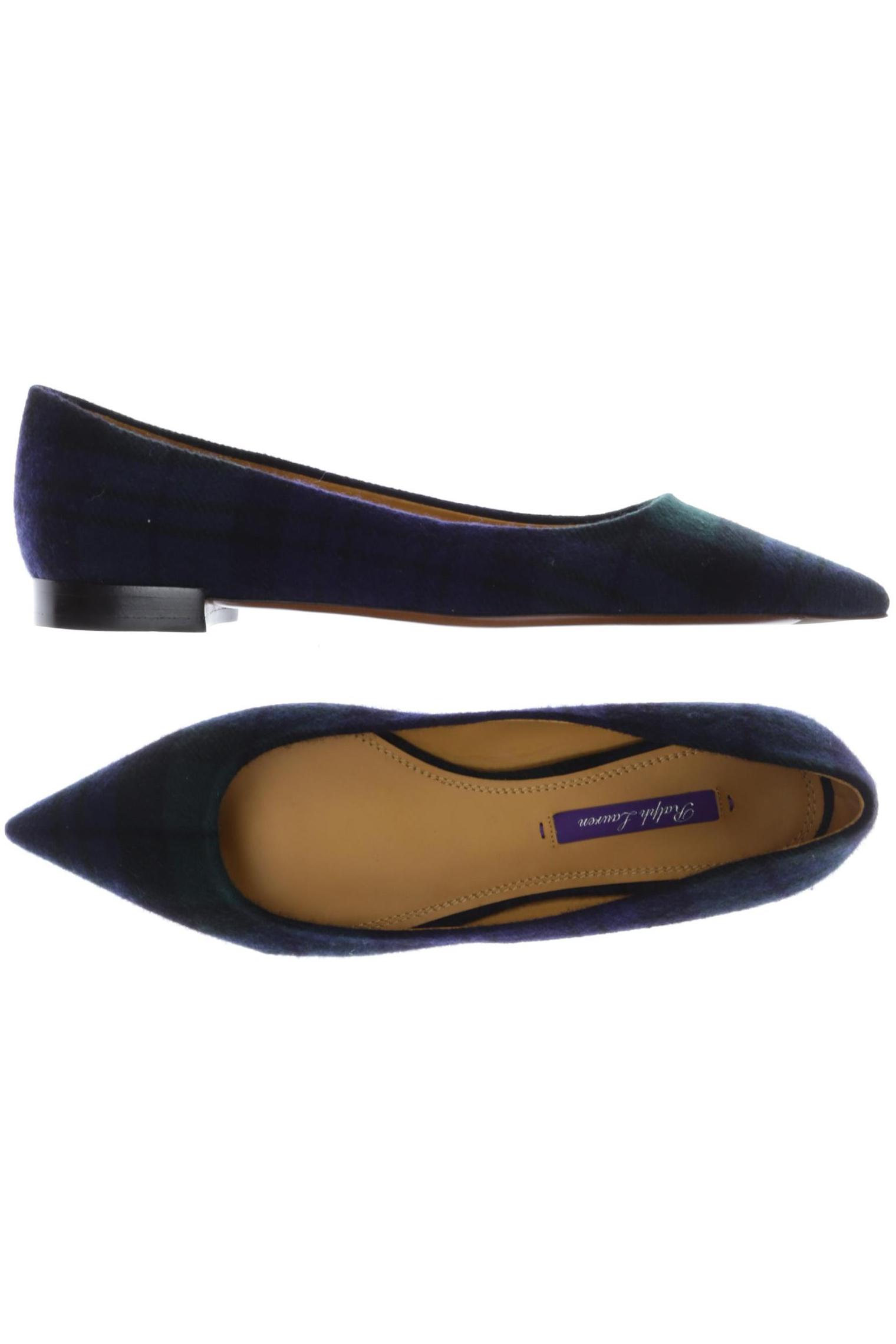 

Ralph Lauren Collection Damen Ballerinas, marineblau, Gr. 38