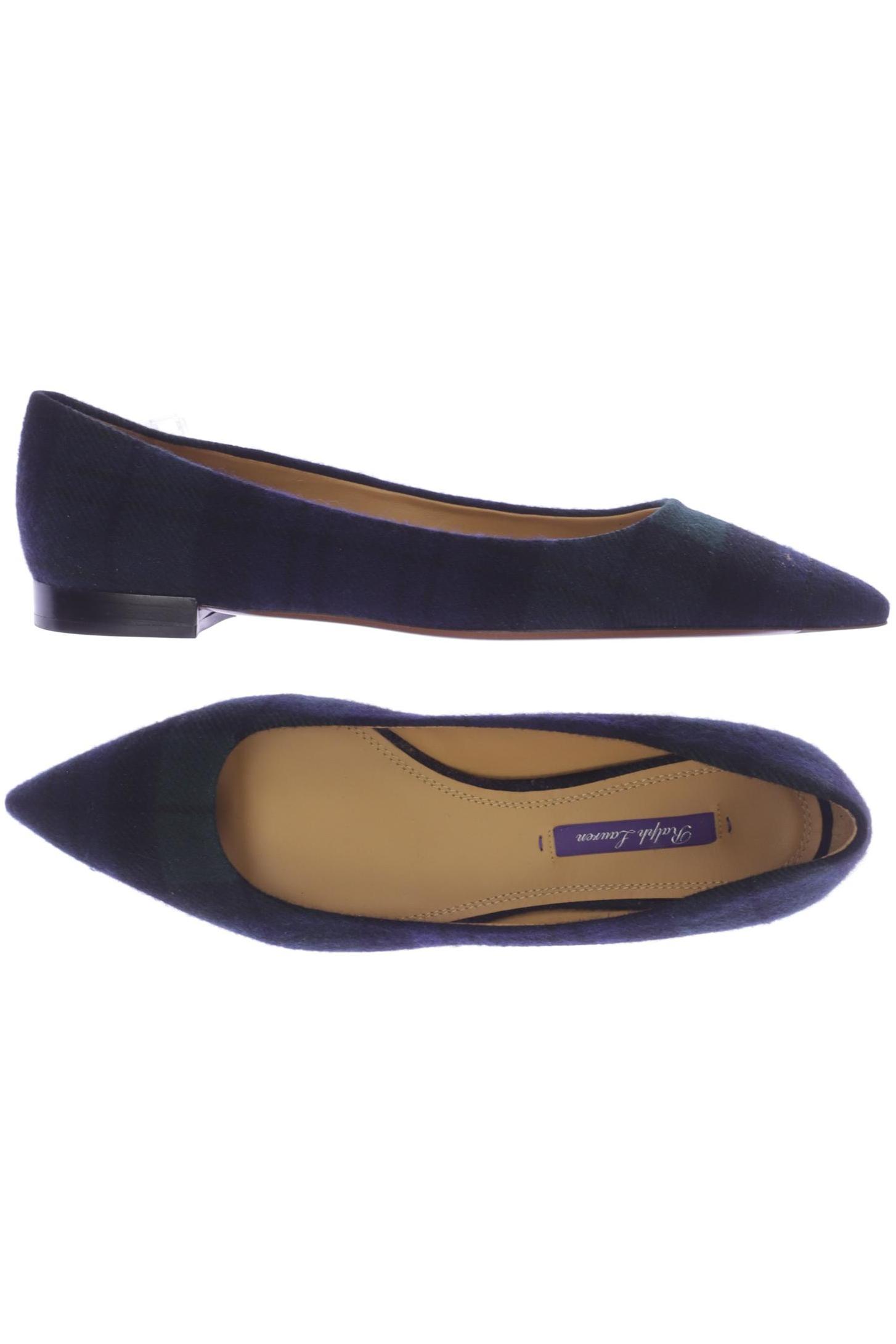 

Ralph Lauren Collection Damen Ballerinas, marineblau, Gr. 38