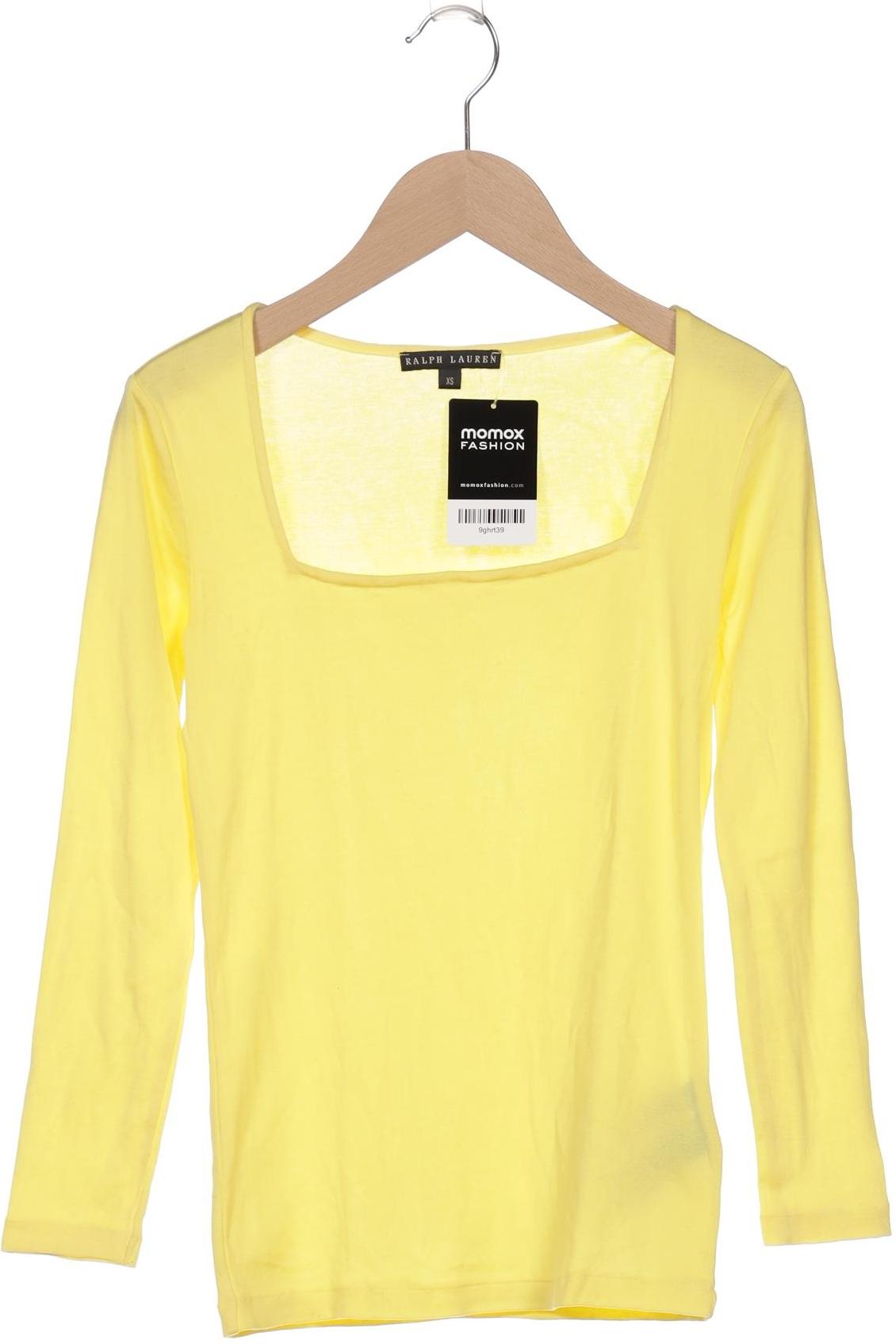

Ralph Lauren Collection Damen Langarmshirt, gelb, Gr. 34