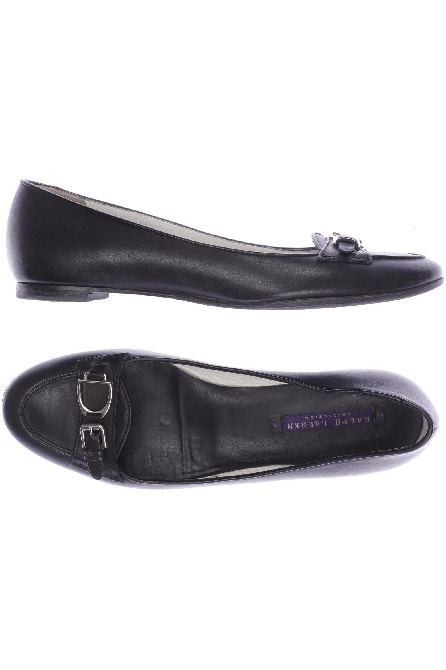 

Ralph Lauren Collection Damen Ballerinas, schwarz, Gr. 8