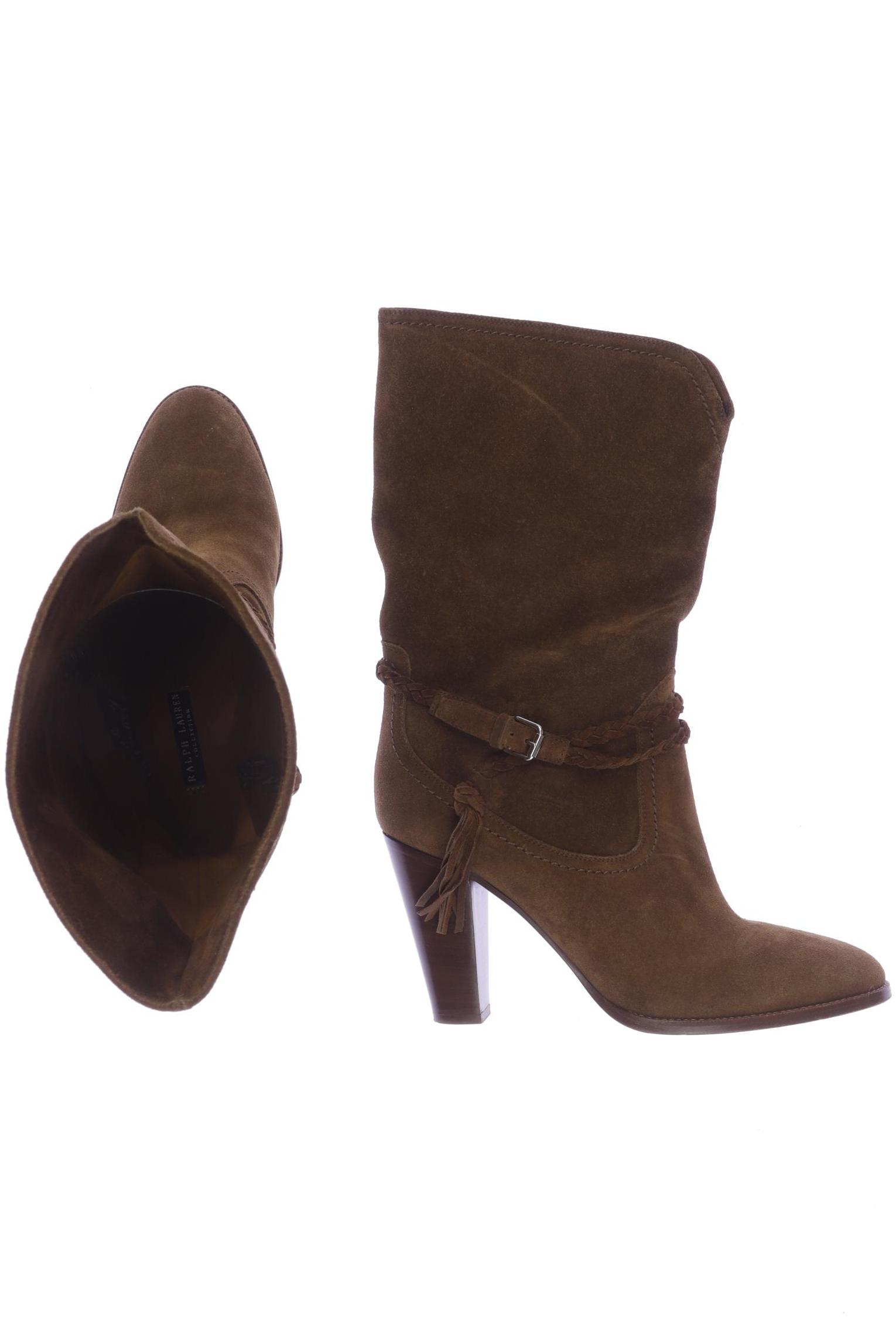 

Ralph Lauren Collection Damen Stiefel, braun, Gr. 9.5