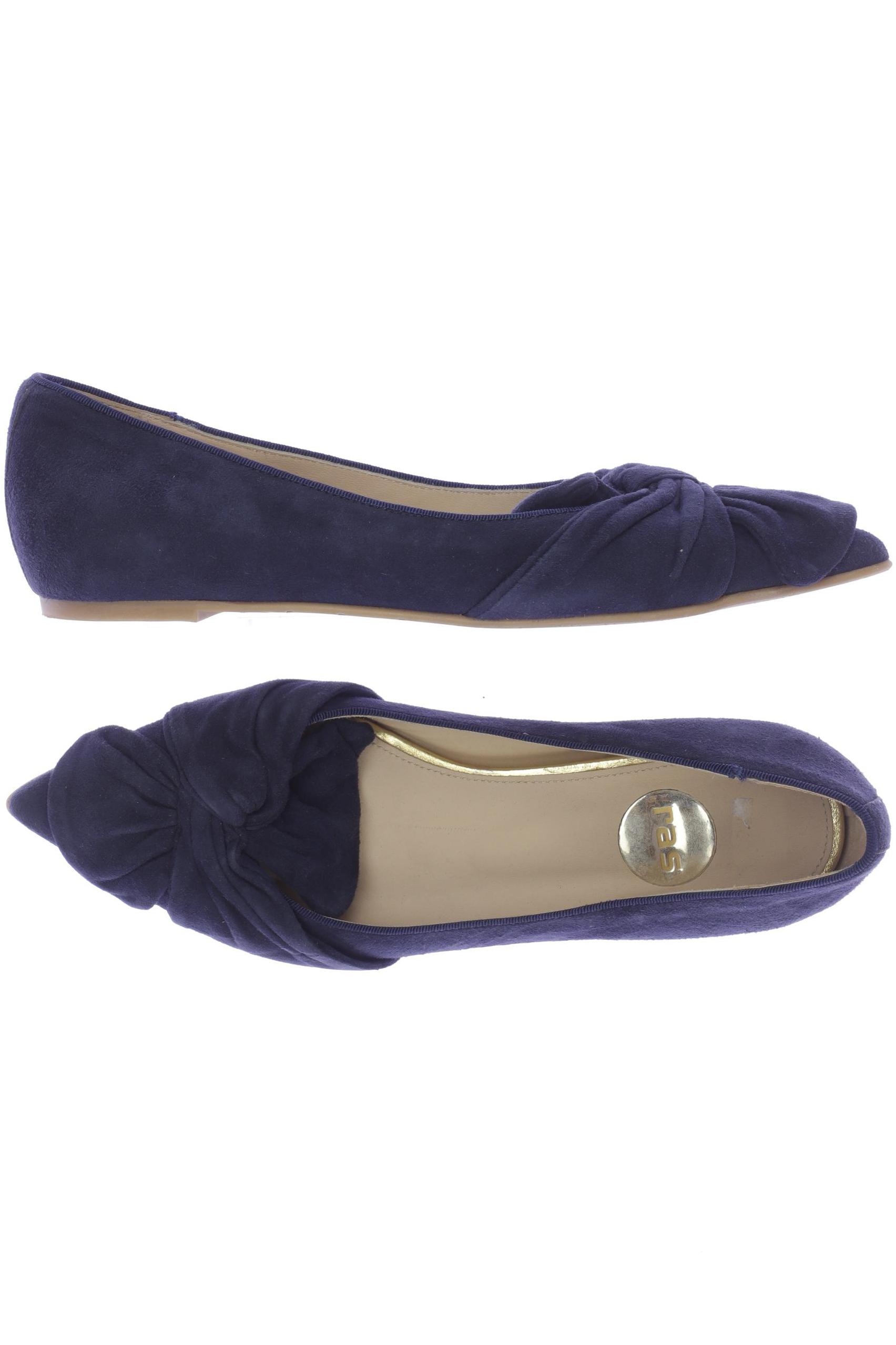 

ras Damen Ballerinas, marineblau, Gr. 37