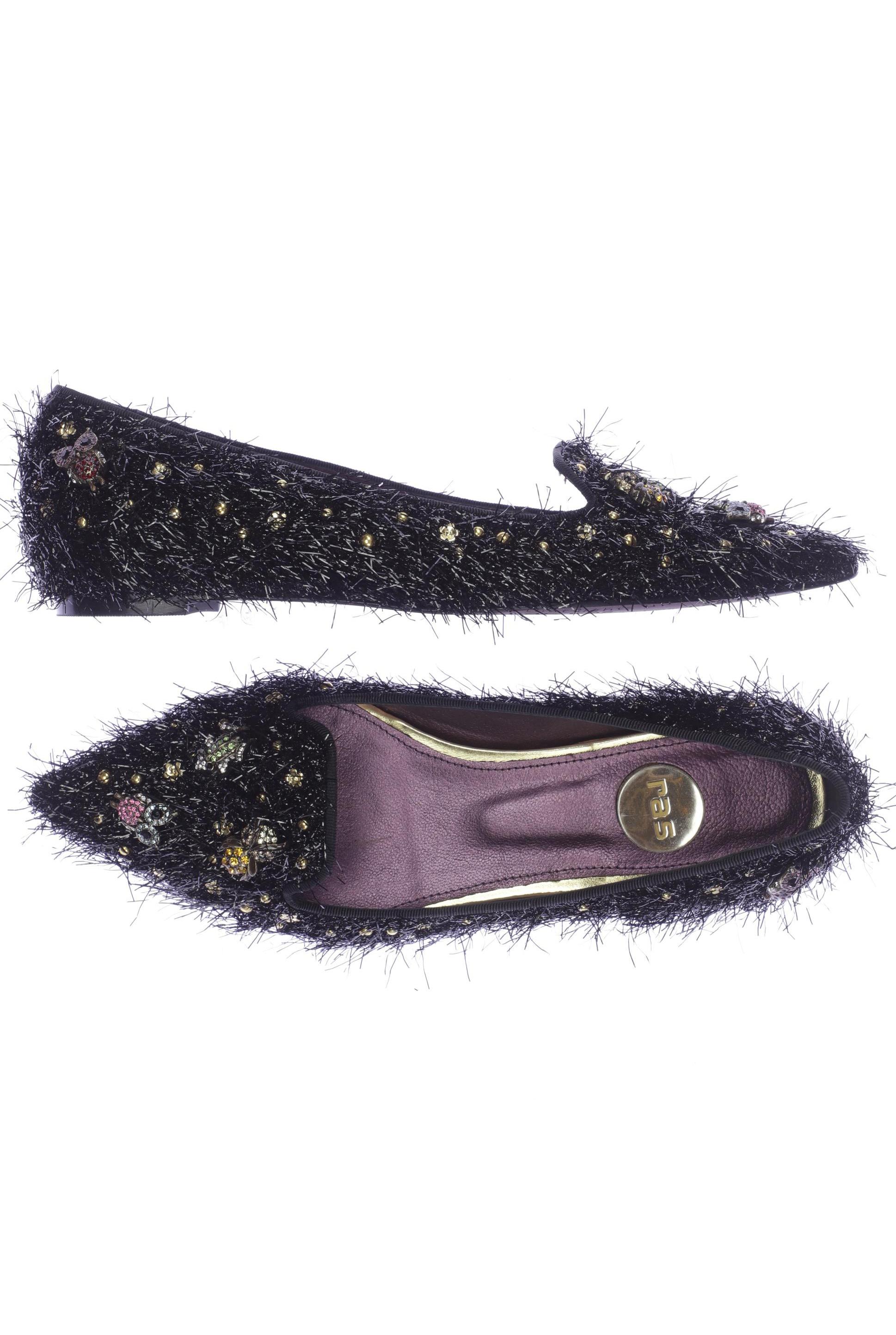 

ras Damen Ballerinas, schwarz