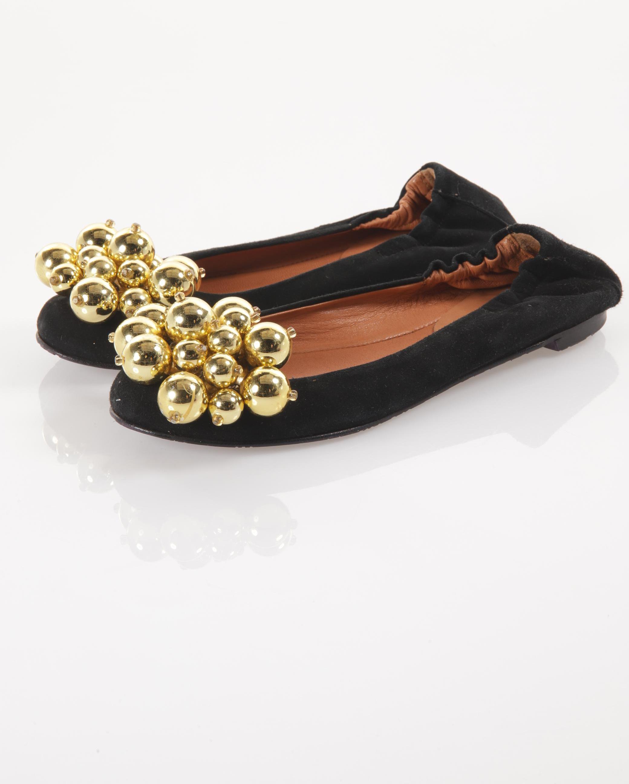 

ras Damen Ballerinas, schwarz