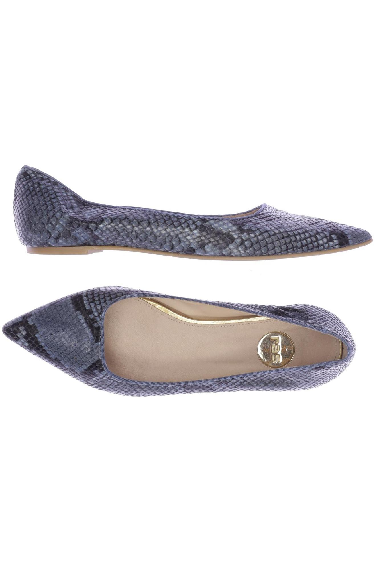 

ras Damen Ballerinas, blau, Gr. 39