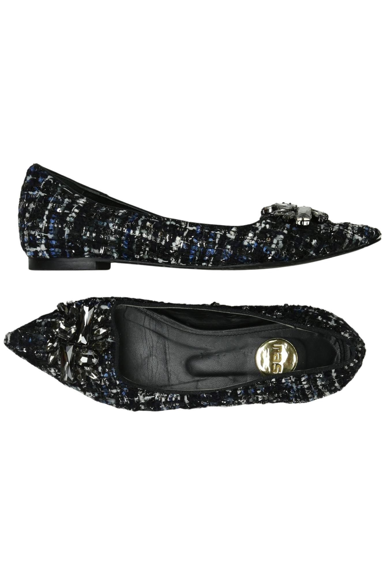 

ras Damen Ballerinas, schwarz, Gr. 36