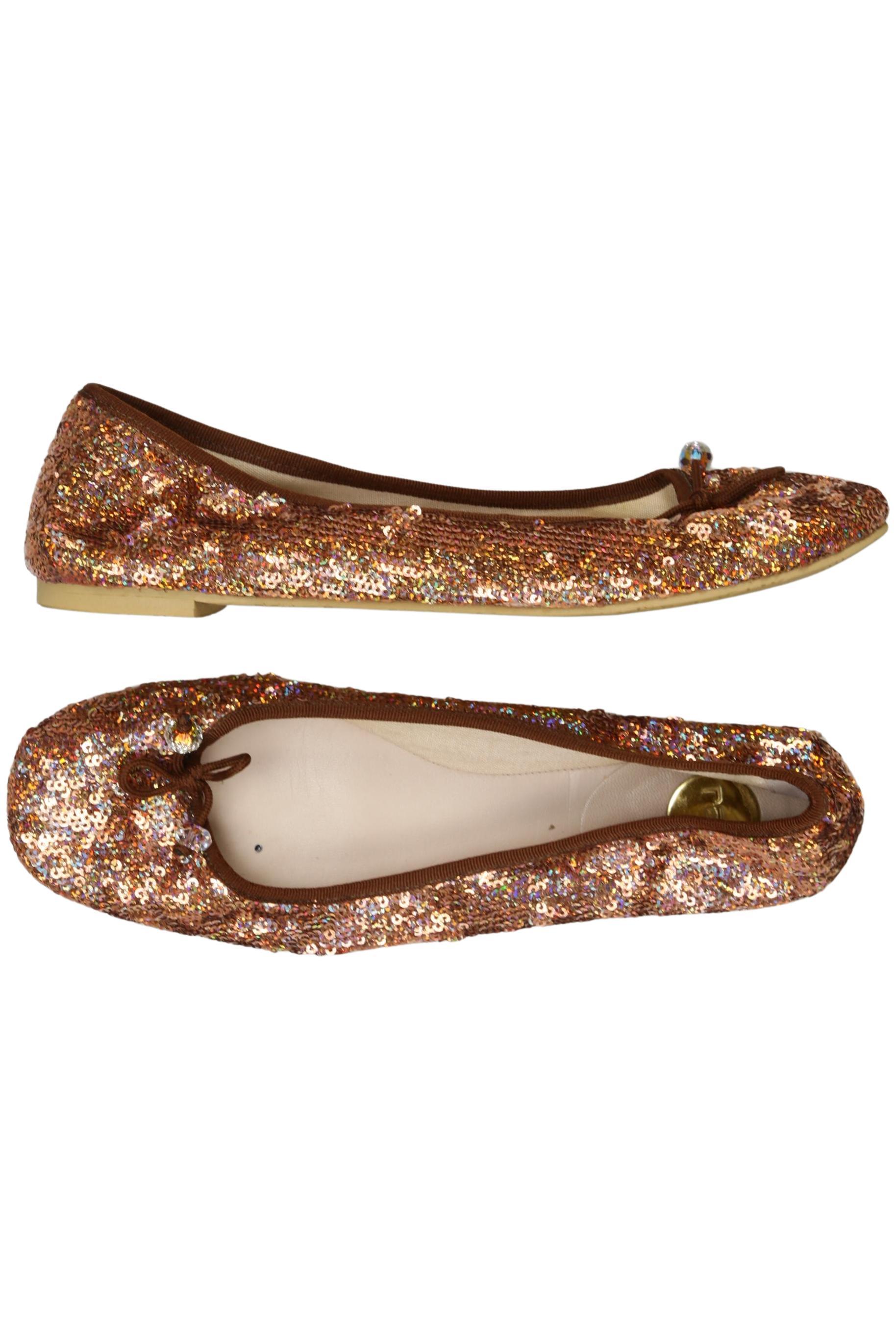 

ras Damen Ballerinas, orange, Gr. 40