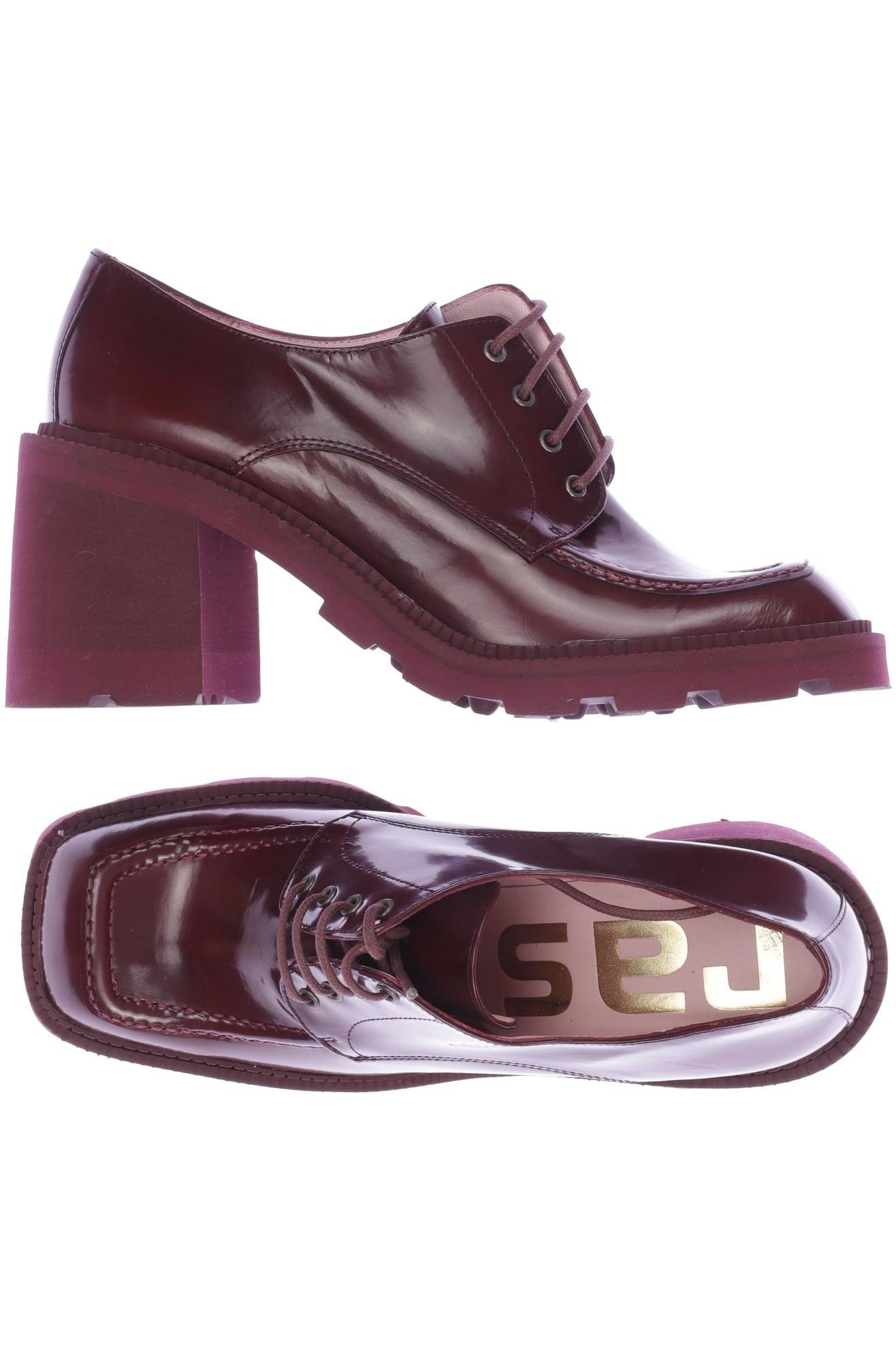 

ras Damen Halbschuh, bordeaux, Gr. 38