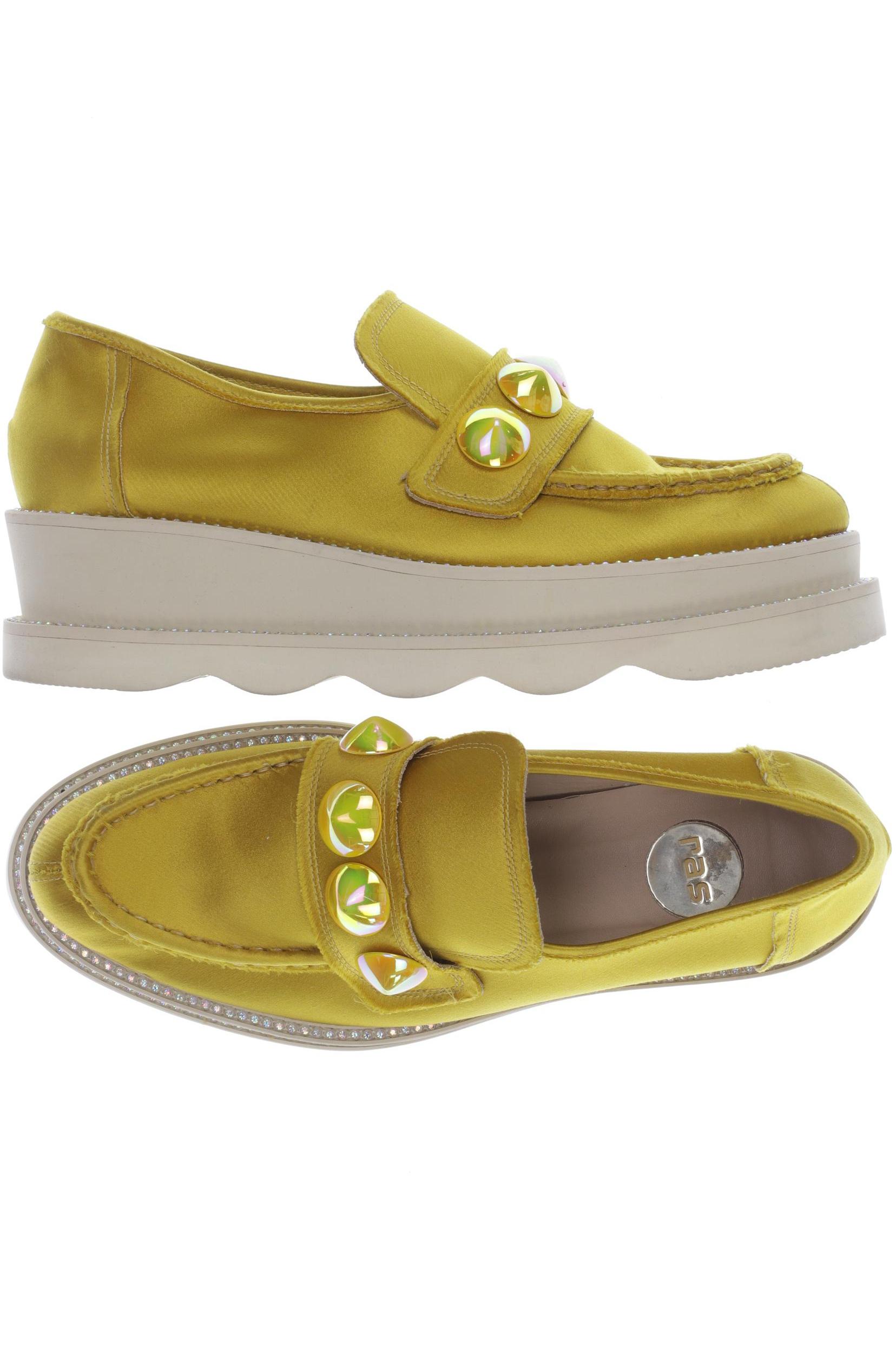

ras Damen Halbschuh, gelb, Gr. 38