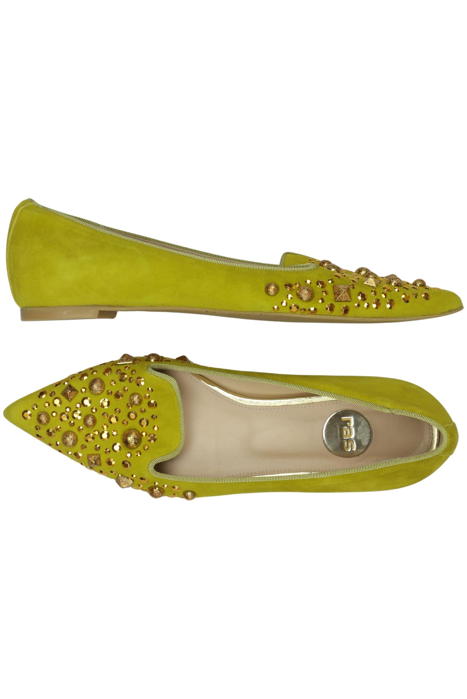 

ras Damen Halbschuh, gelb, Gr. 37