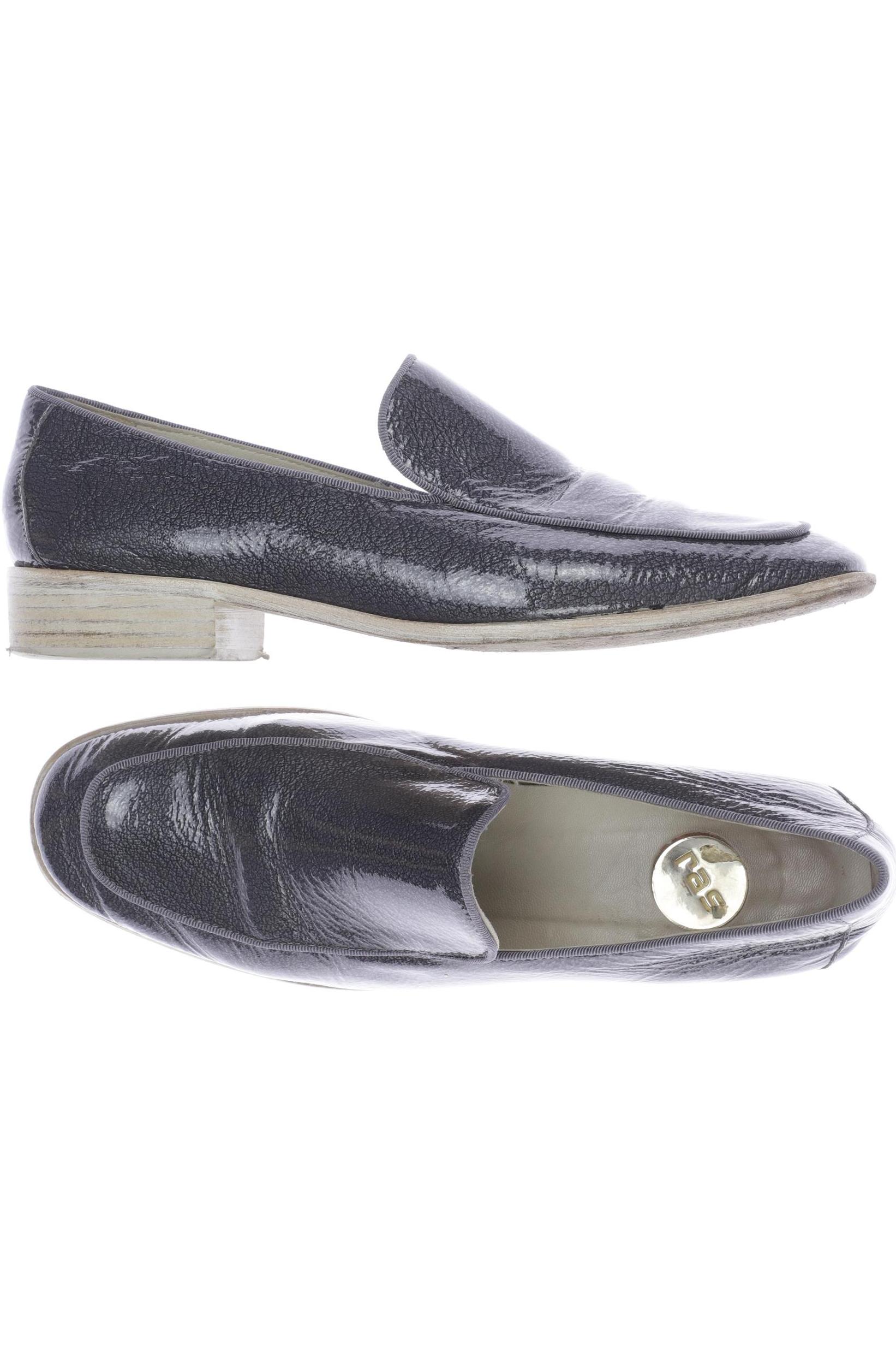 

ras Damen Halbschuh, grau, Gr. 40