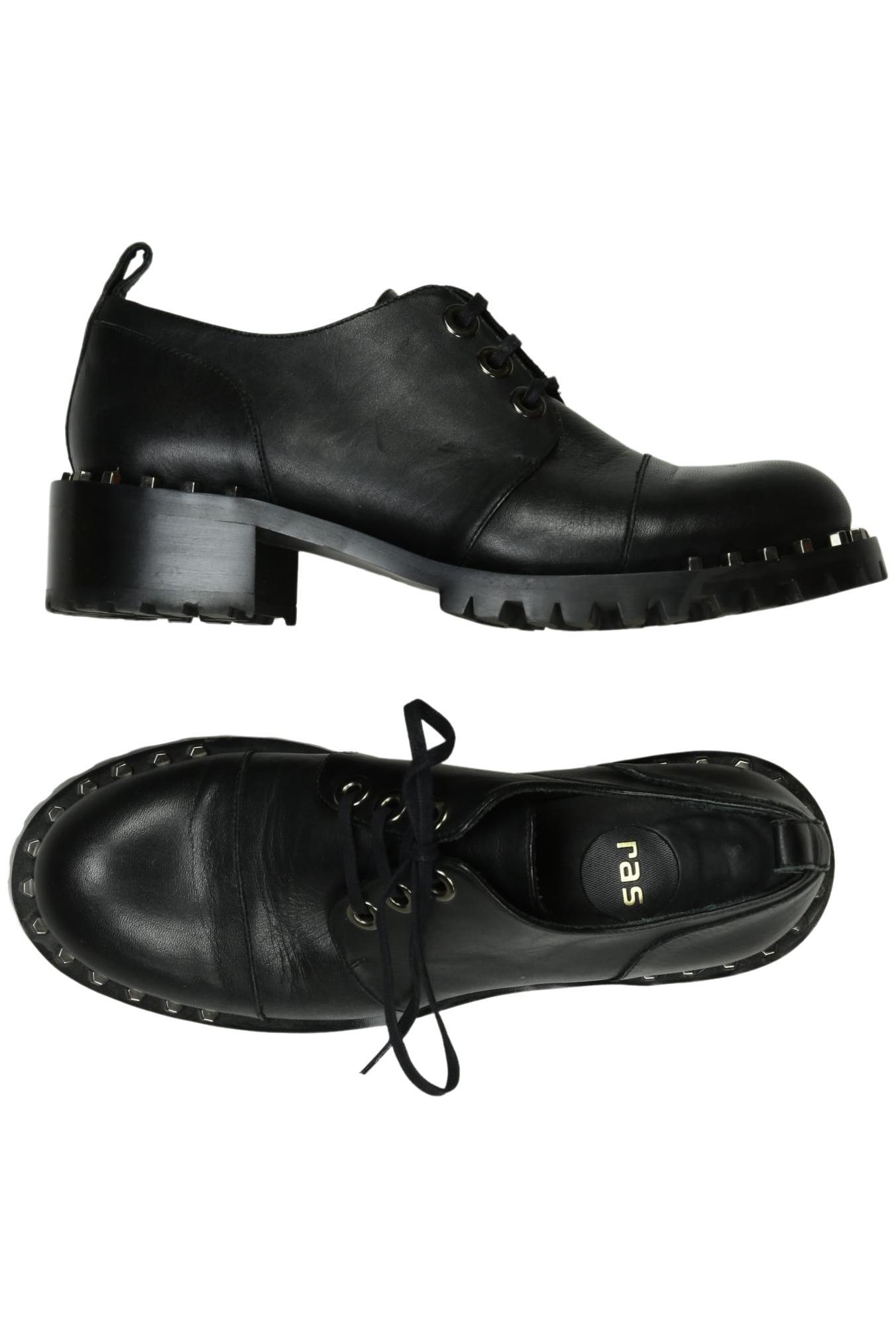 

ras Damen Halbschuh, schwarz, Gr. 36