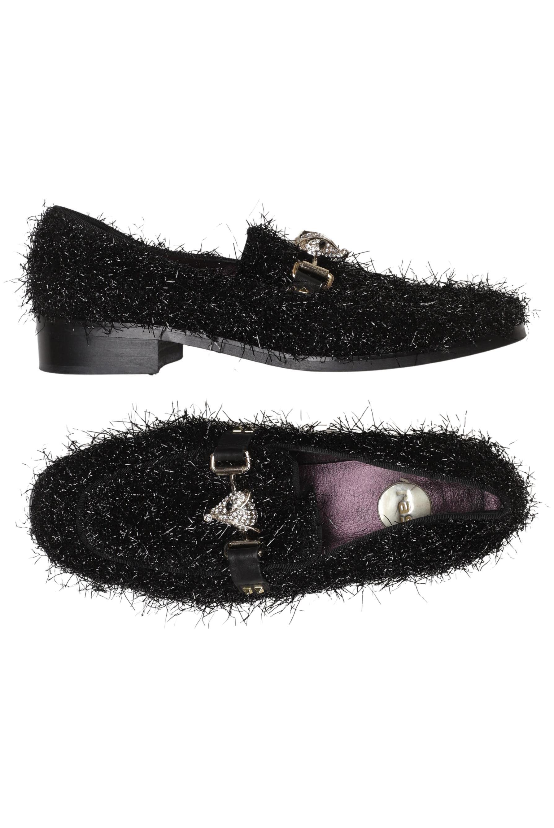 

ras Damen Halbschuh, schwarz, Gr. 39