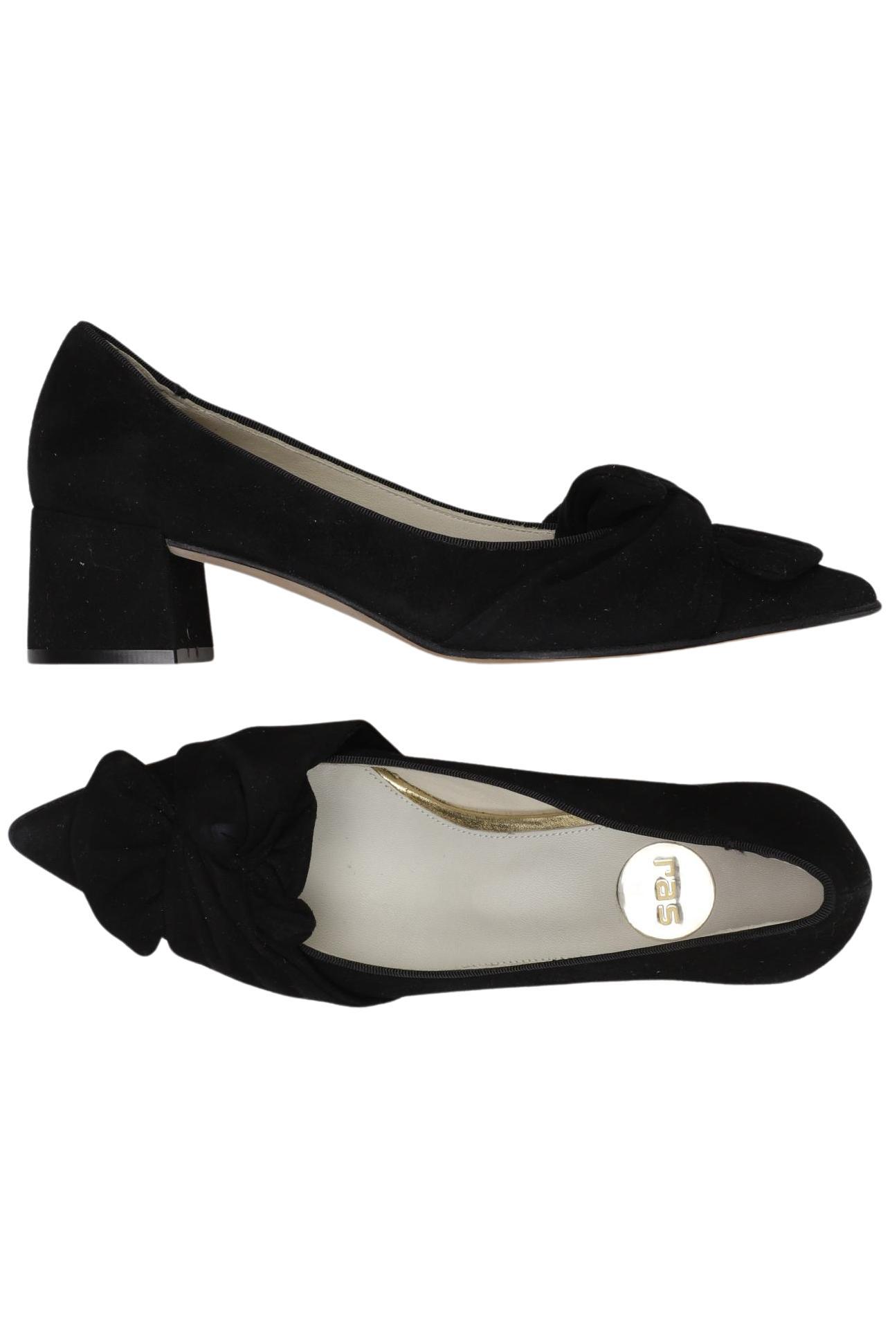 

ras Damen Pumps, schwarz, Gr. 38