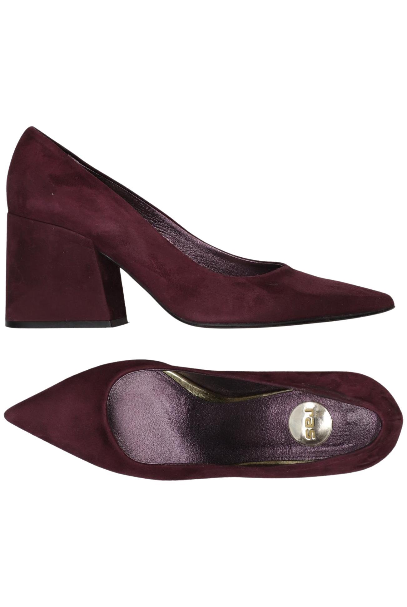 

ras Damen Pumps, bordeaux, Gr. 40