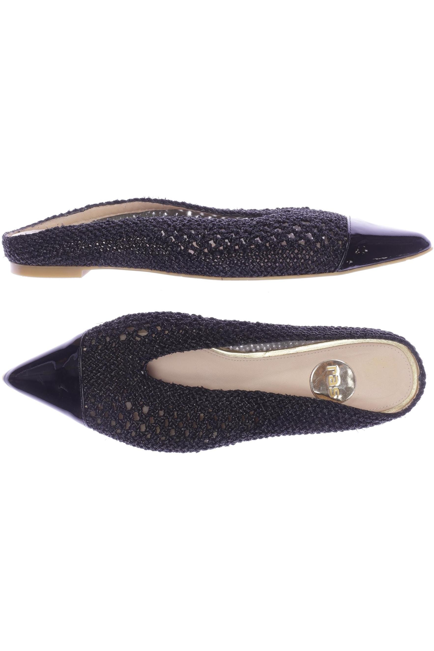 

ras Damen Sandale, schwarz, Gr. 38