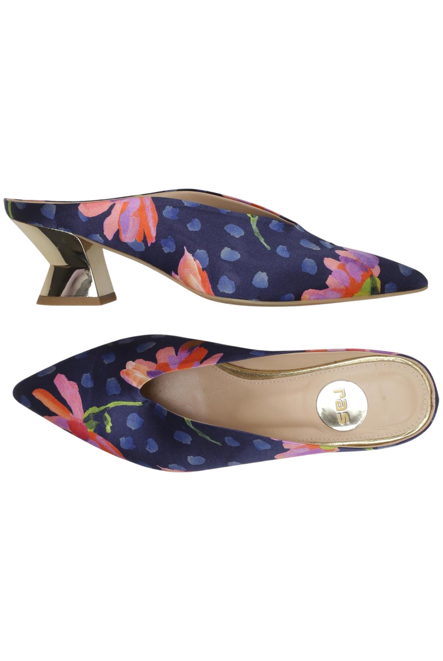 

ras Damen Sandale, marineblau, Gr. 36