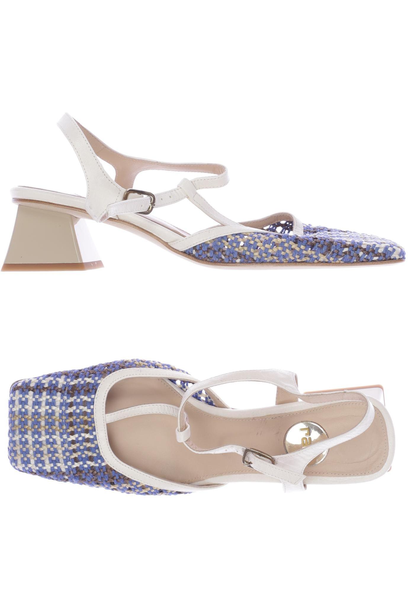 

ras Damen Sandale, cremeweiß, Gr. 39