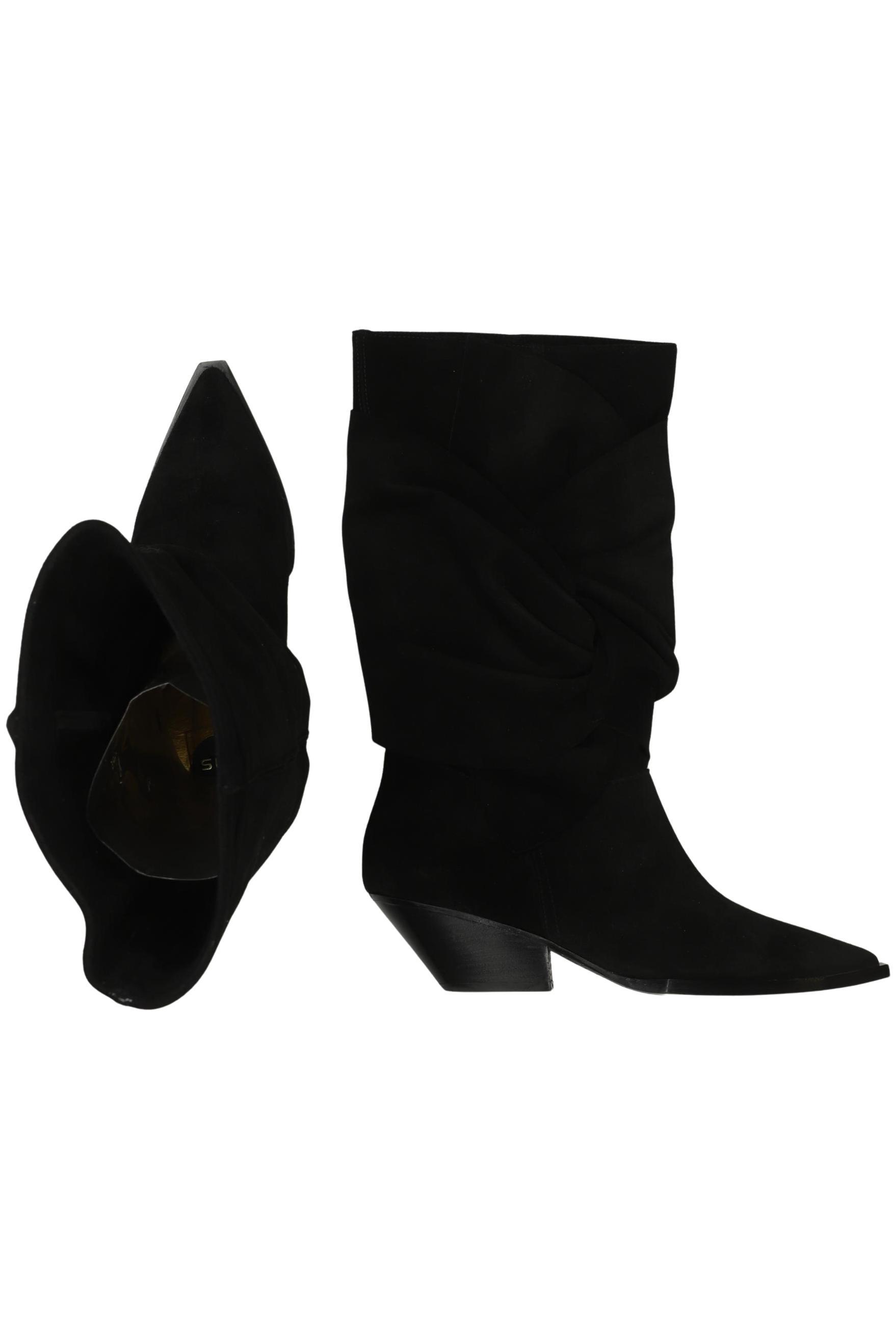 

ras Damen Stiefel, schwarz, Gr. 40