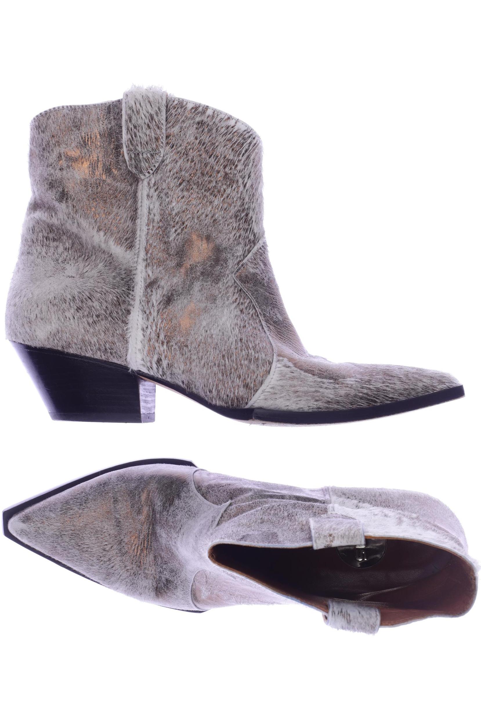 

ras Damen Stiefelette, grau, Gr. 38