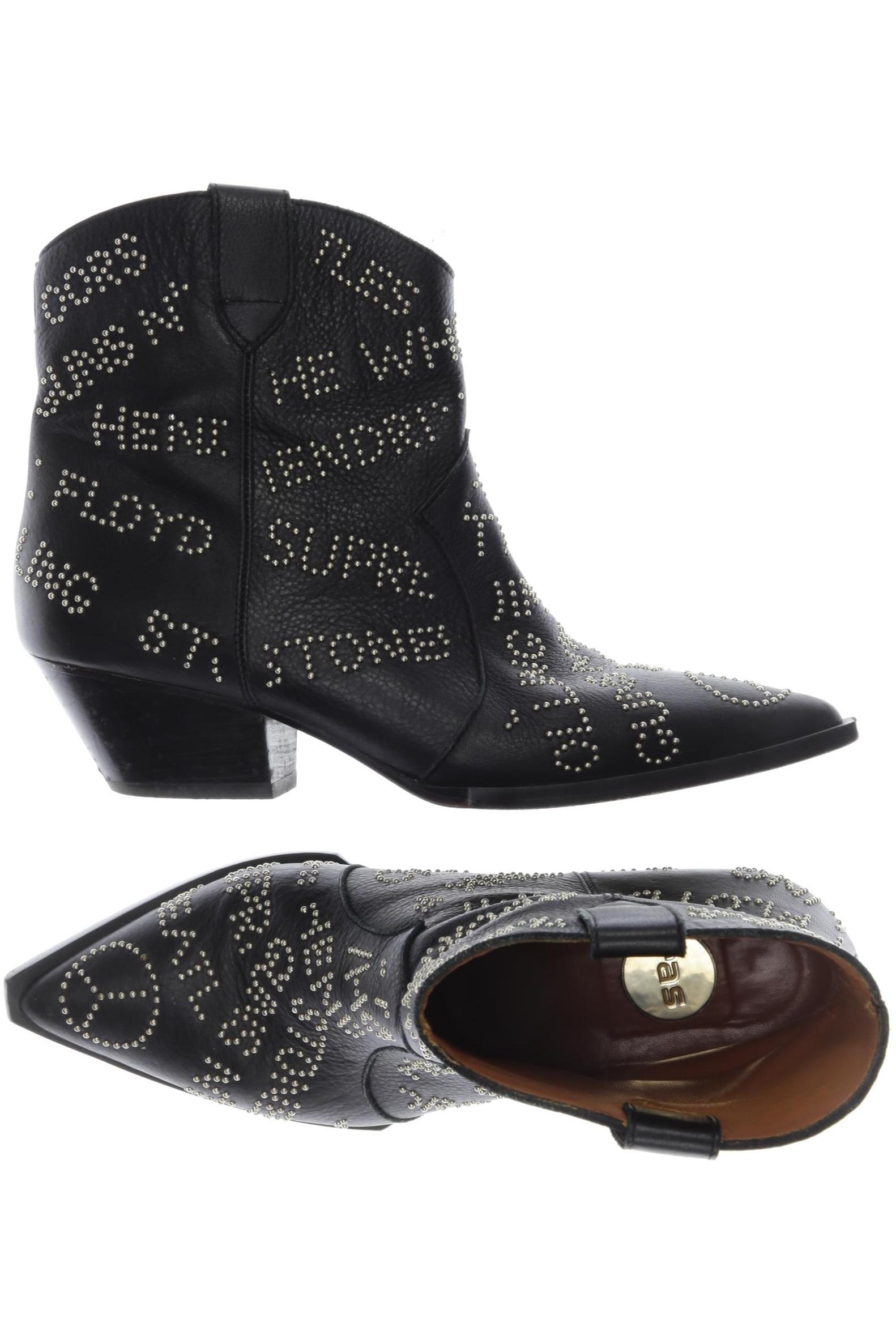 

ras Damen Stiefelette, schwarz, Gr. 38