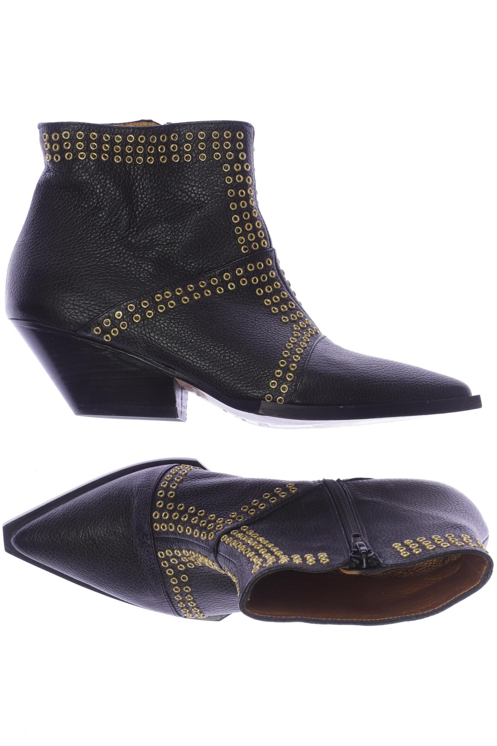 

ras Damen Stiefelette, schwarz, Gr. 36