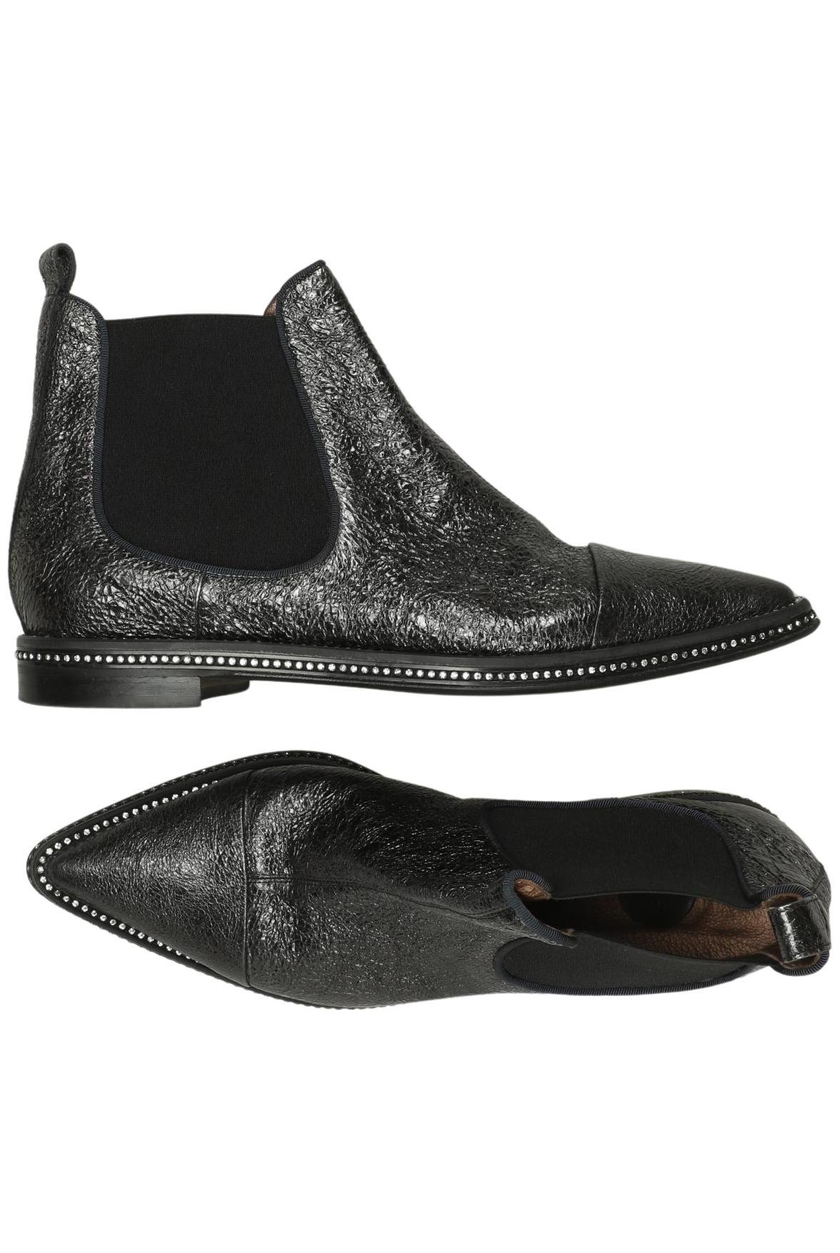 

ras Damen Stiefelette, silber, Gr. 41