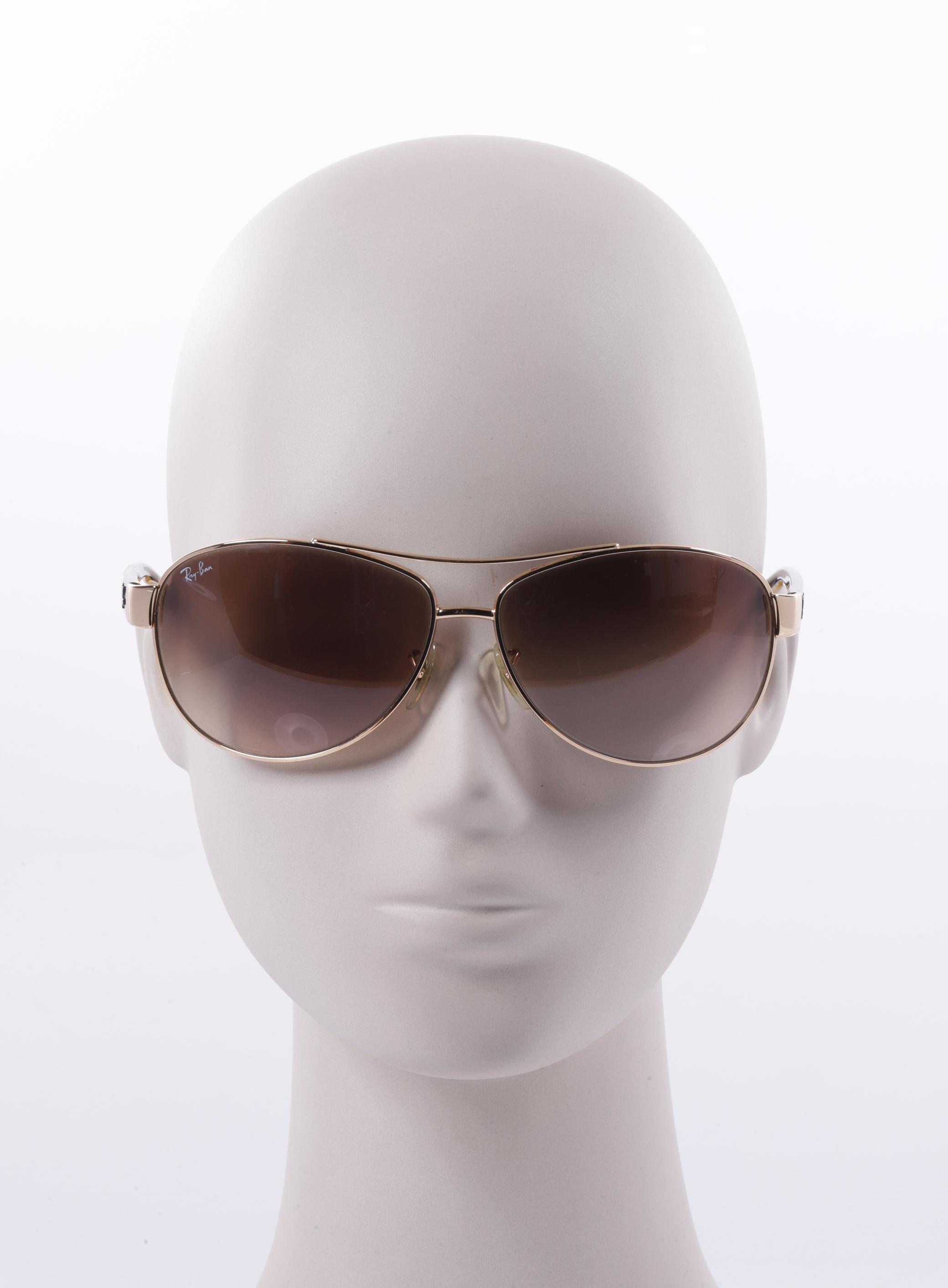 

Ray-Ban Damen Sonnenbrille, gold, Gr.
