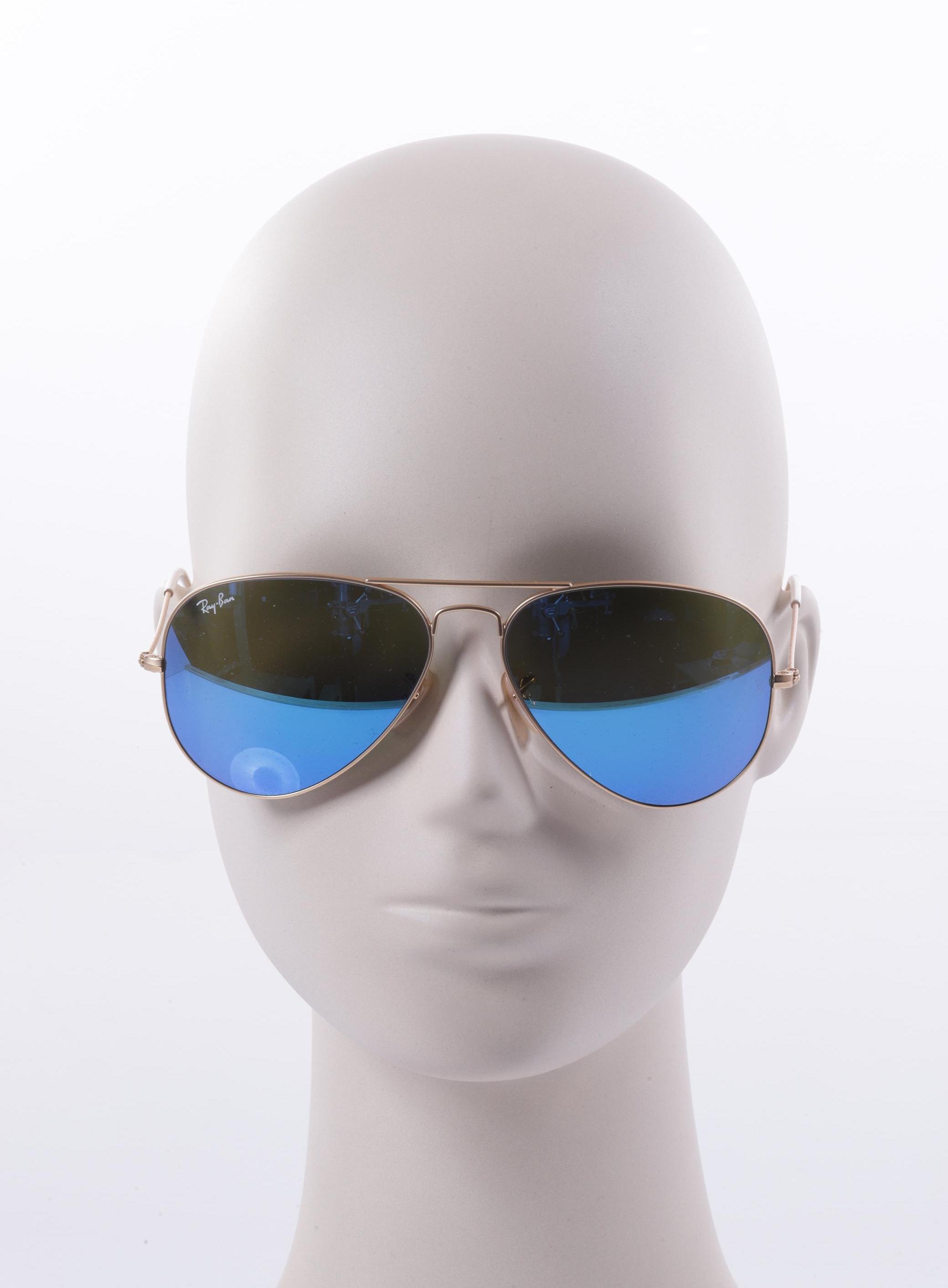 

Ray-Ban Damen Sonnenbrille, gold, Gr.