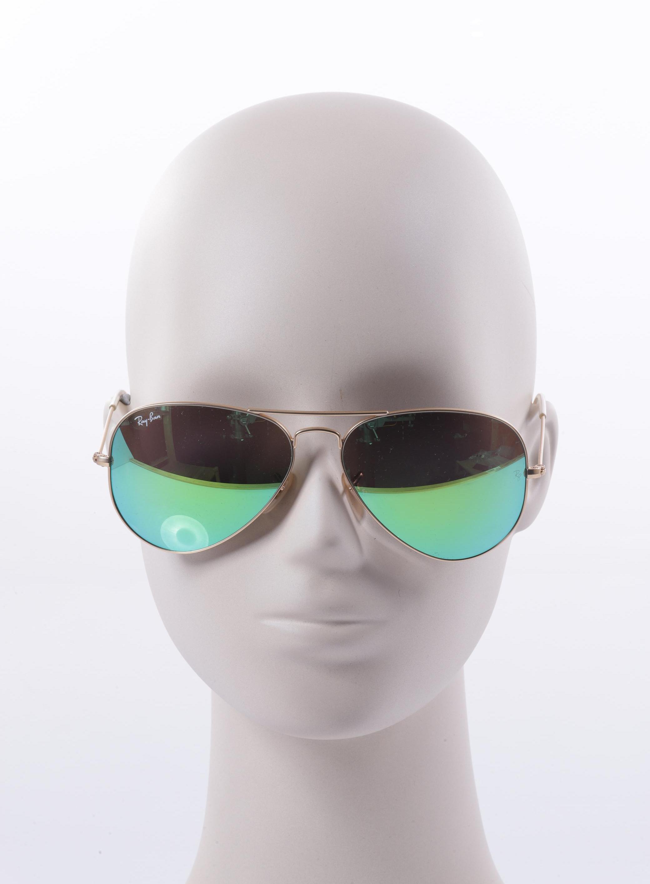 

Ray-Ban Damen Sonnenbrille, gold, Gr.