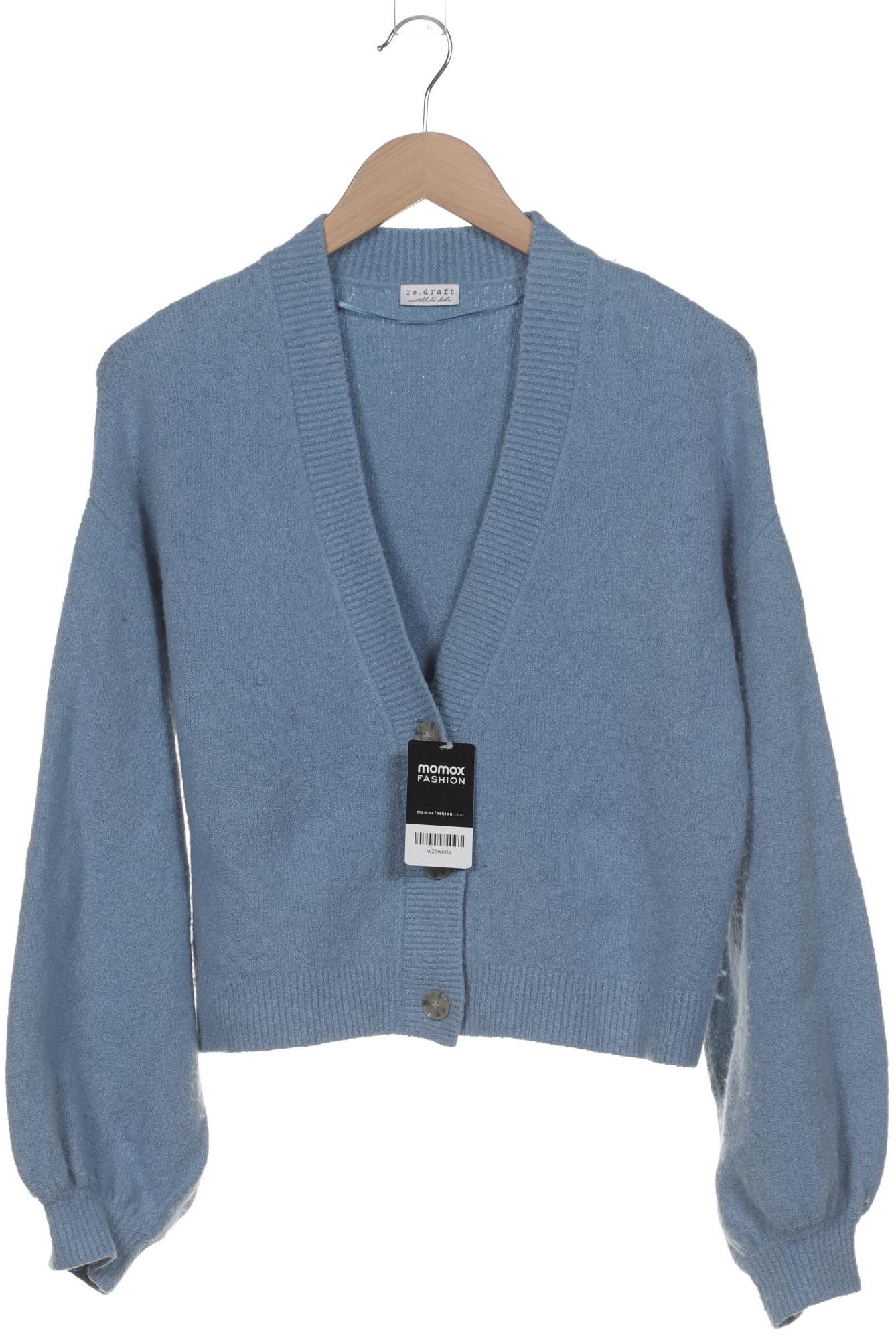 

Re.draft Damen Strickjacke, blau, Gr. 36